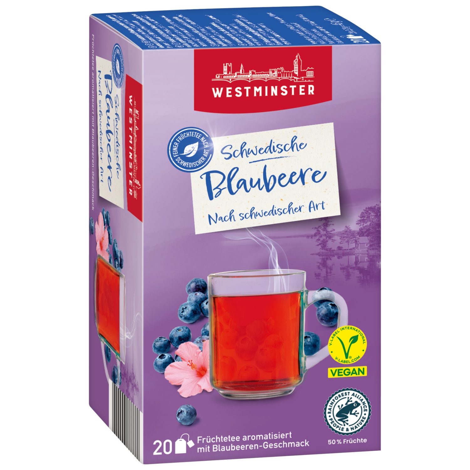 WESTMINSTER Tè di campagna, mirtillo