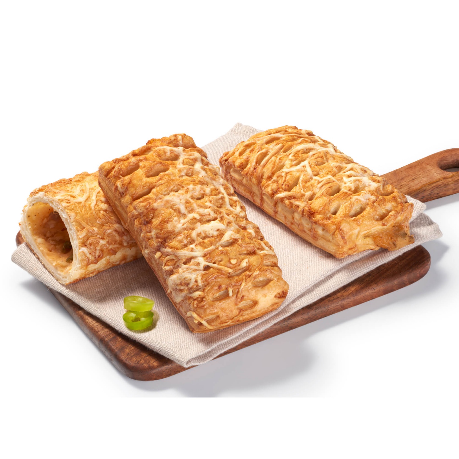 AZON MELEGÉBEN Jalapeños-sajtkrémes párna, 100 g