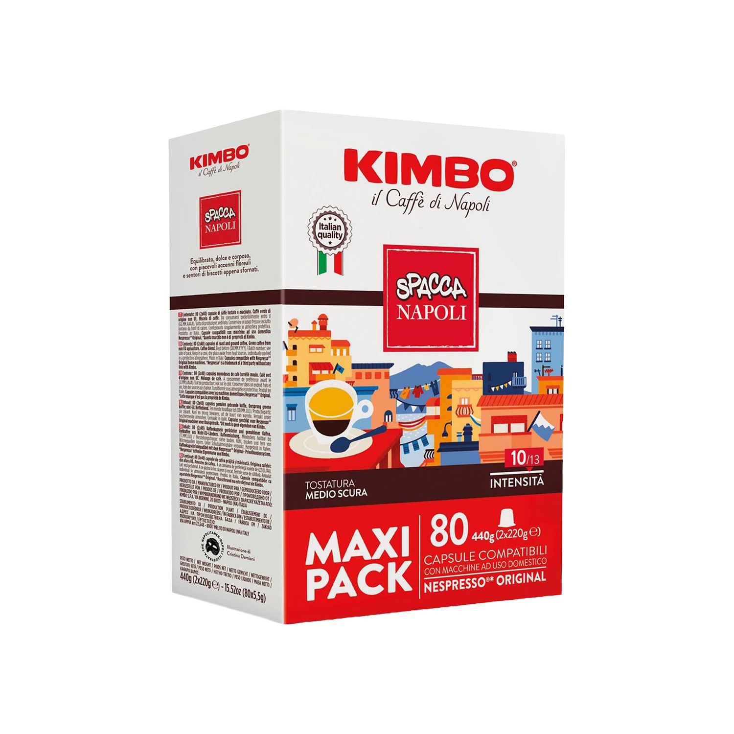 KIMBO Capsule Caffè Spaccanapoli