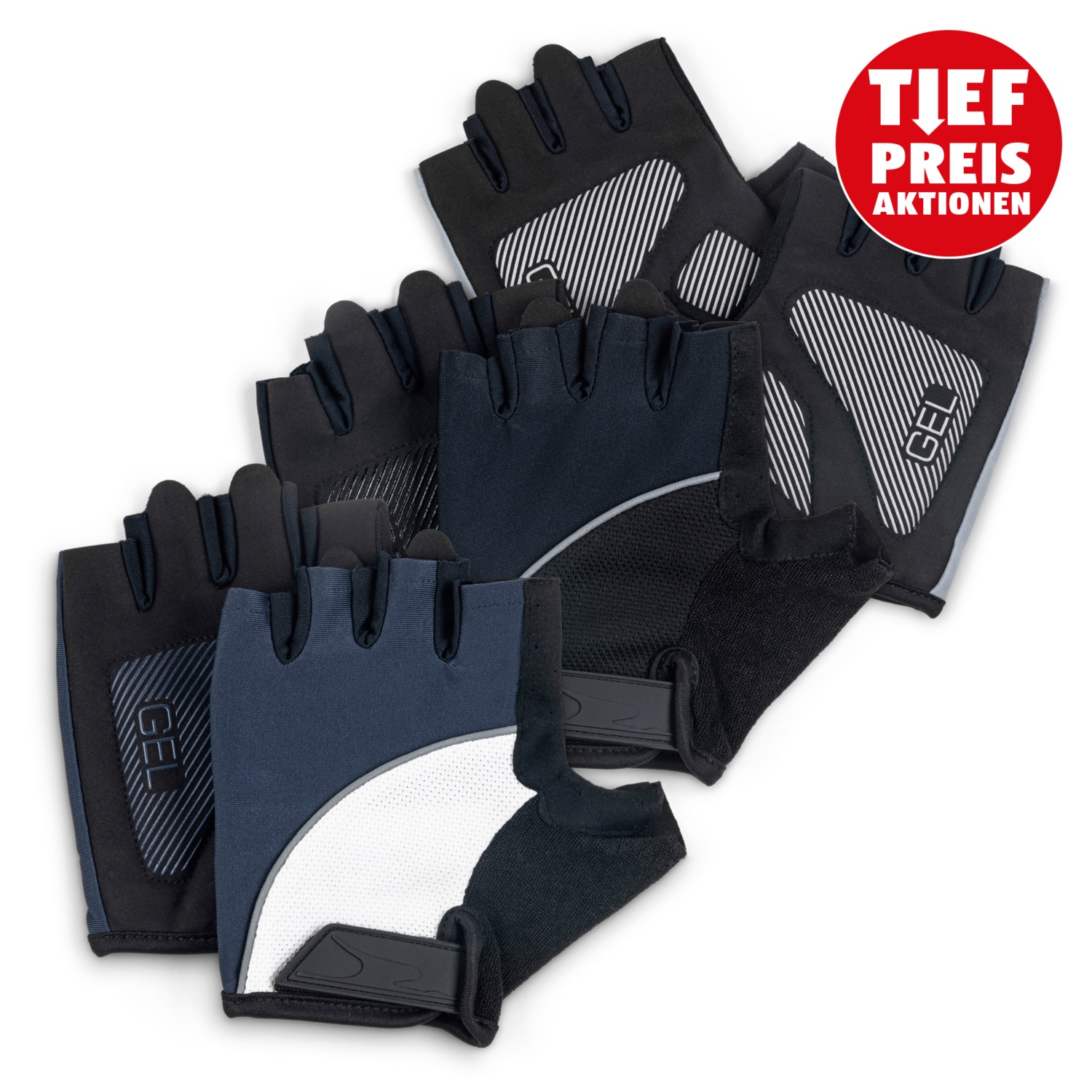 CRANE Damen-/Herren-Radhandschuhe