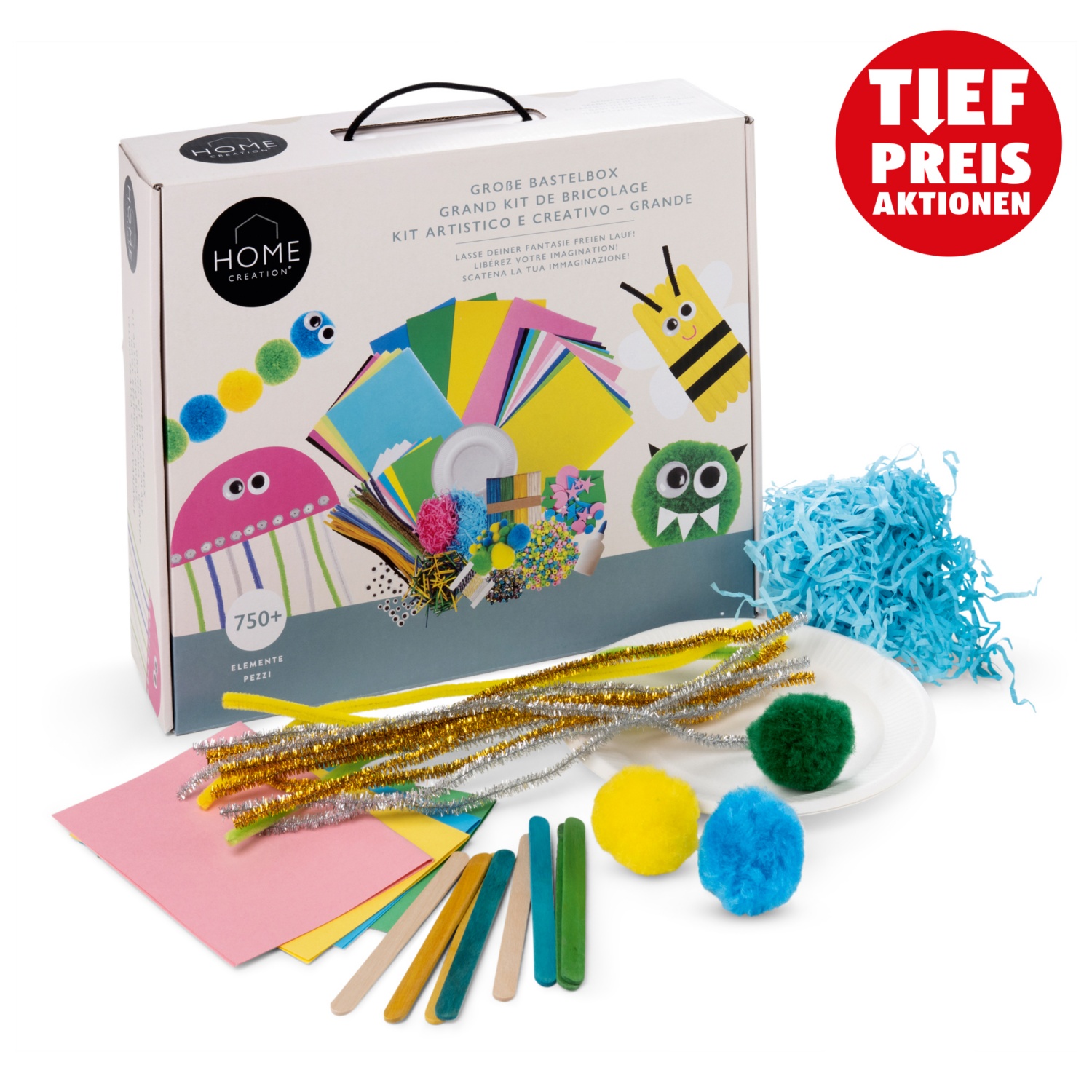 HOME CREATION Große Bastelbox