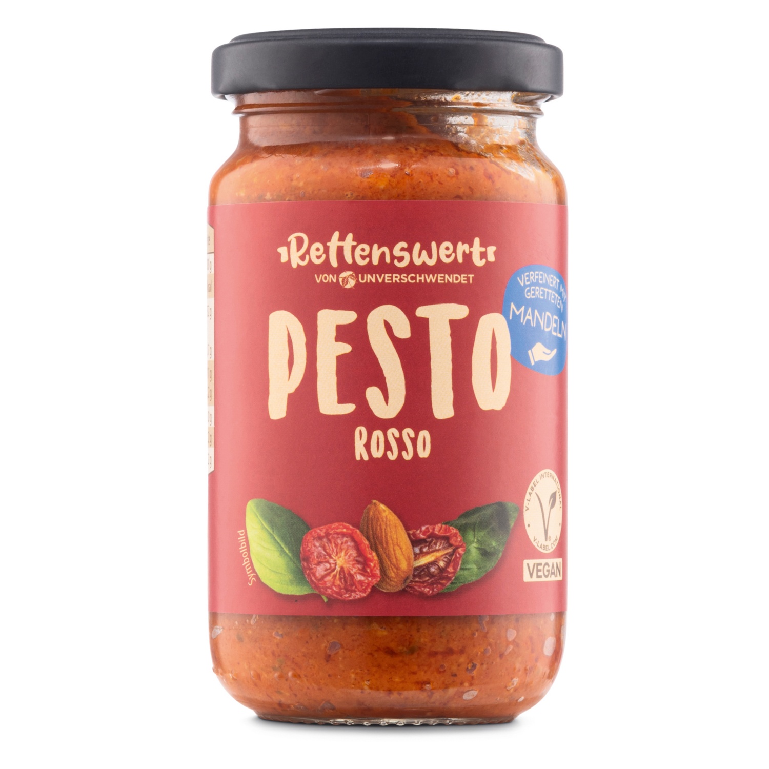 RETTENSWERT Pesto, Rosso Mandel