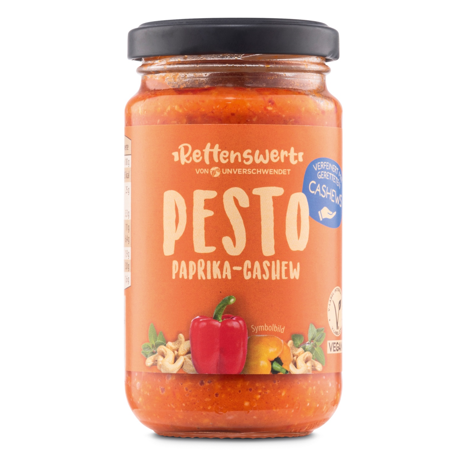 RETTENSWERT Pesto, Paprika Cashew