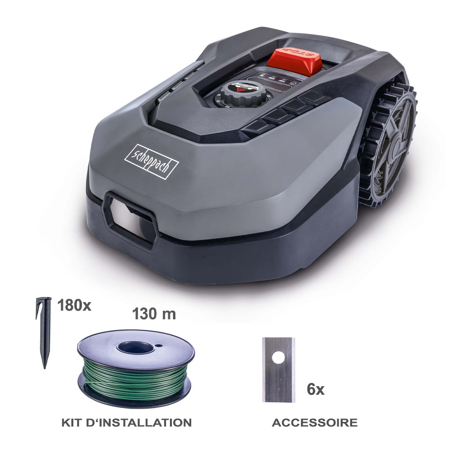 SCHEPPACH Roboter Rasenmäher CL600