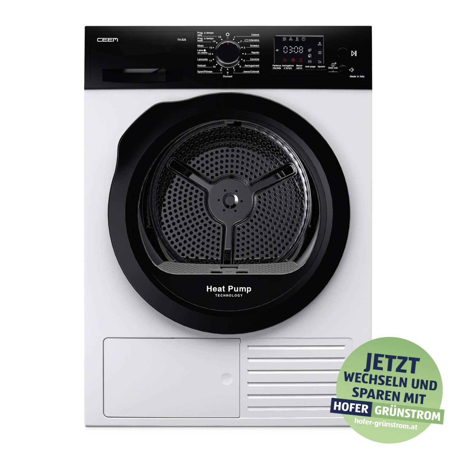 CEEM Wärmepumpentrockner