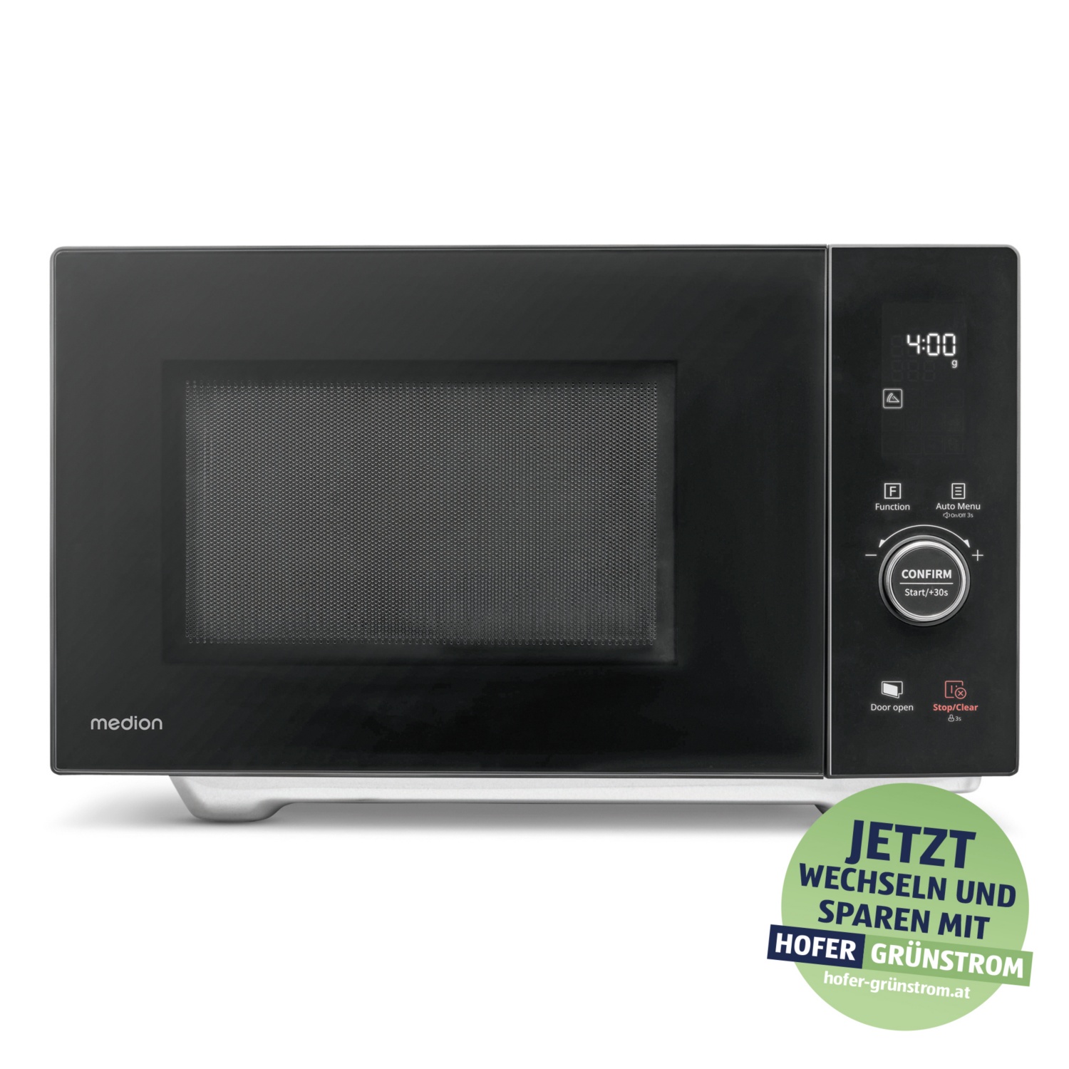 MEDION 4 in 1 Mikrowelle MD12041, schwarz:HD