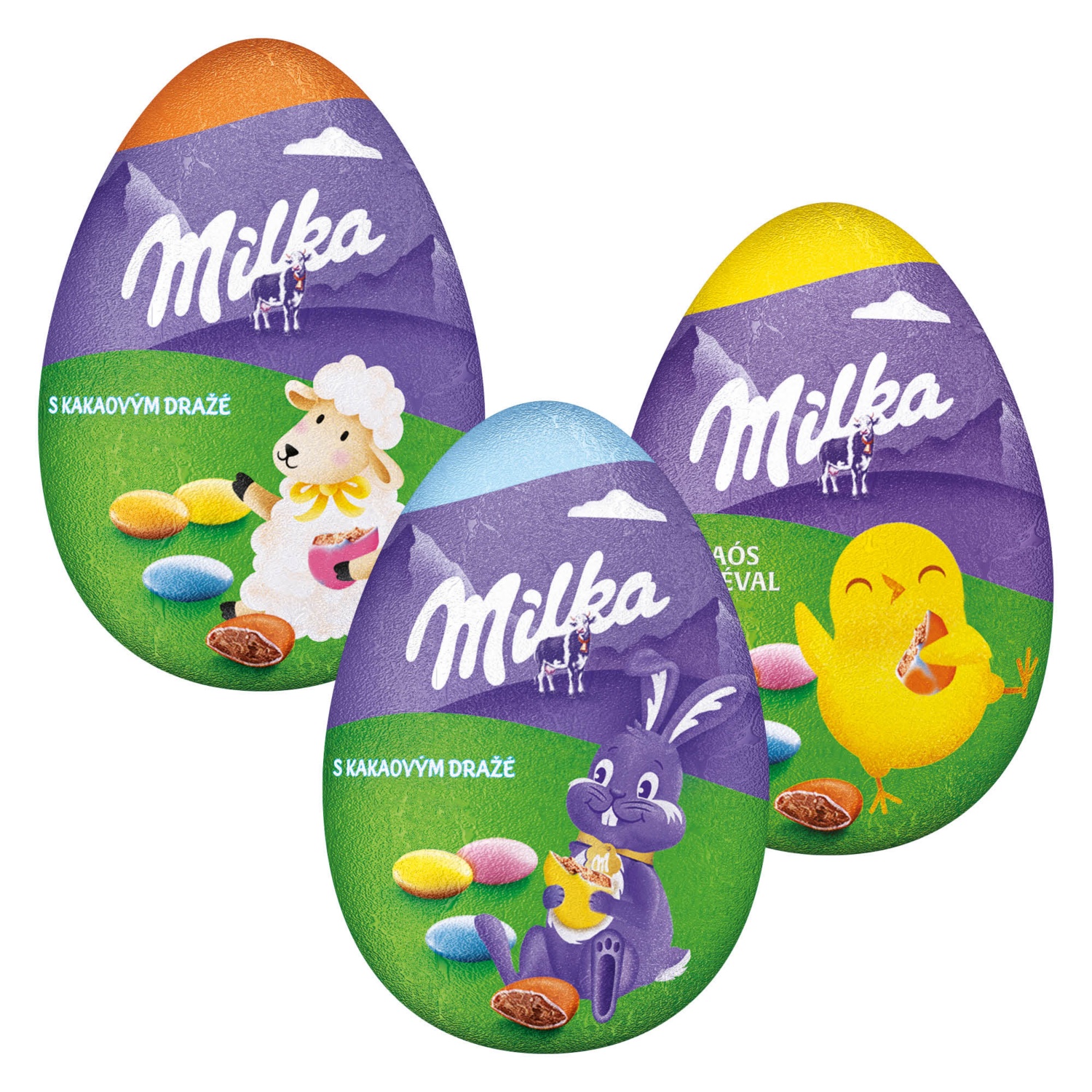 MILKA Funny eggs, 50 g