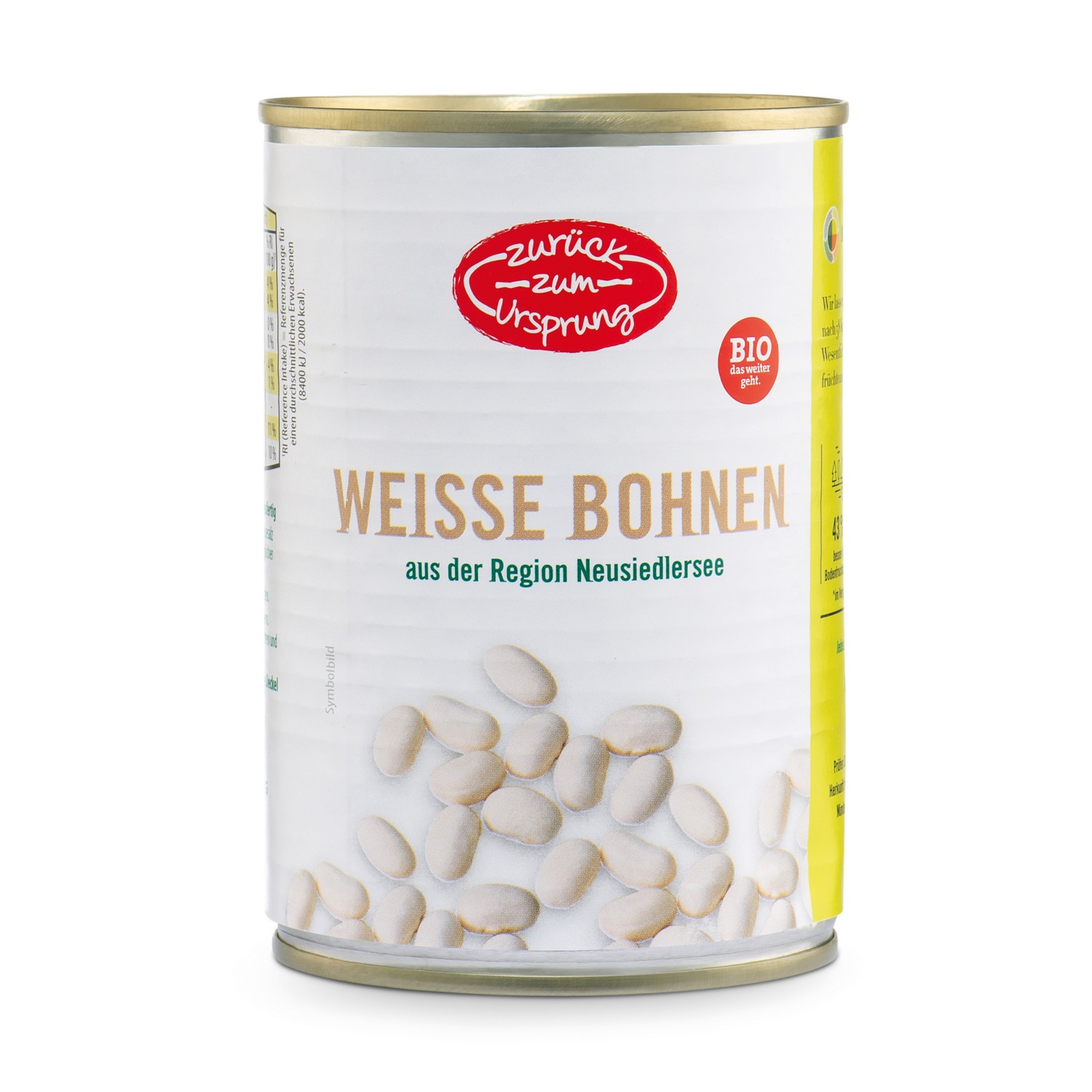 ZURÜCK ZUM URSPRUNG Bio-Hülsenfrüchte, Weiße Bohnen