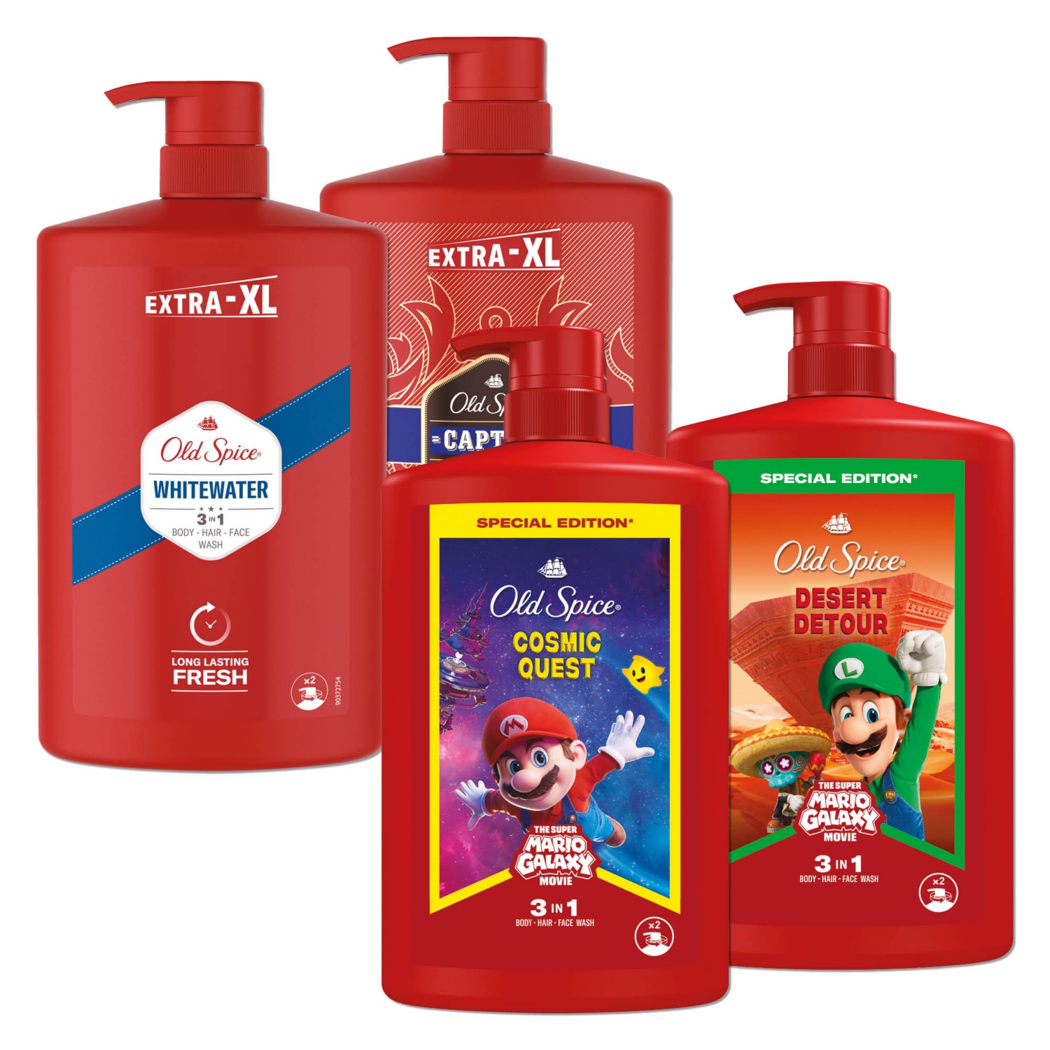 OLD SPICE Tusfürdő 3in1, 1 l
