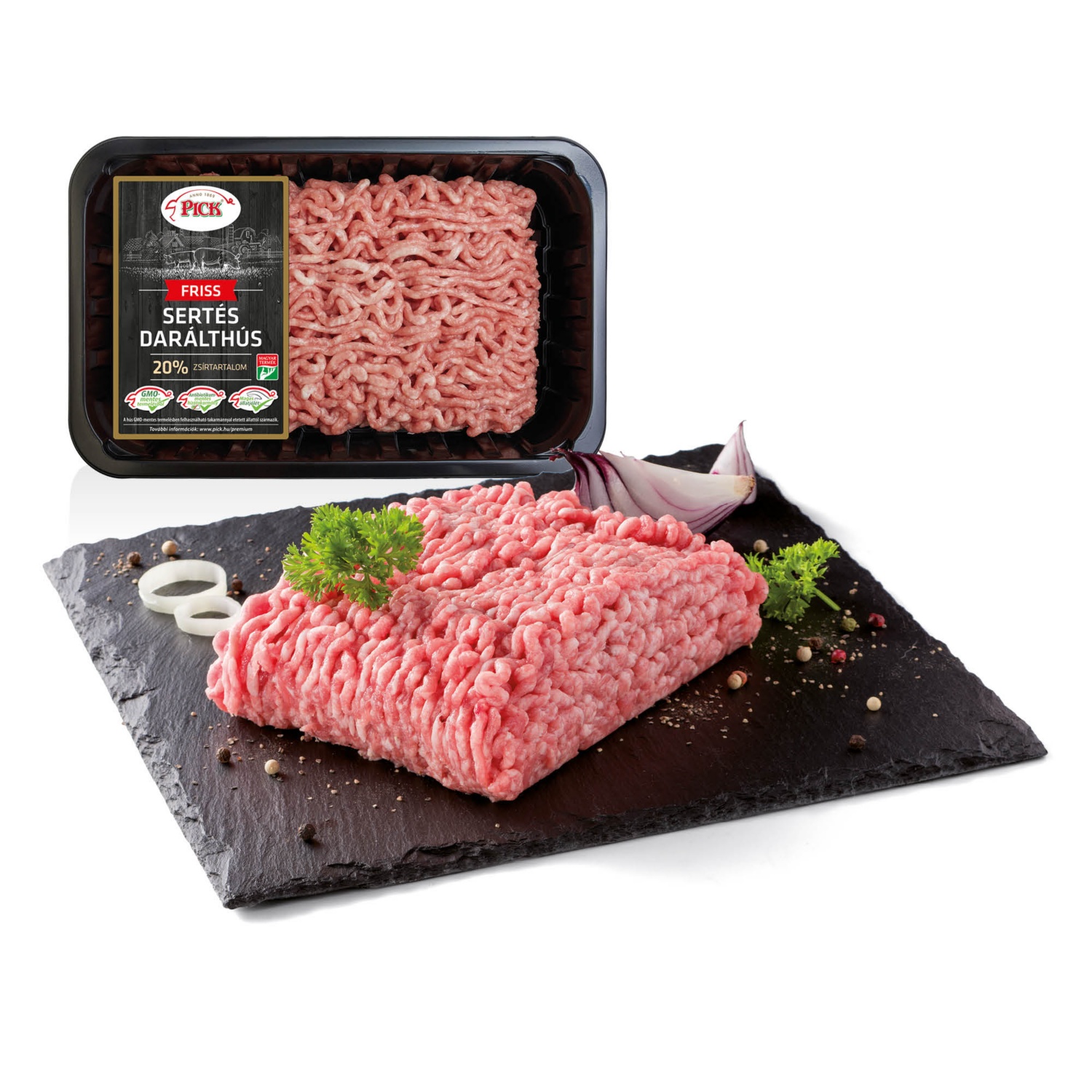 PICK Friss darált sertéshús, 600 g