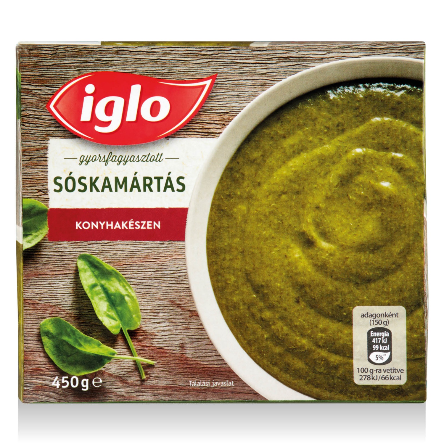 IGLO Sóskamártás, 450 g