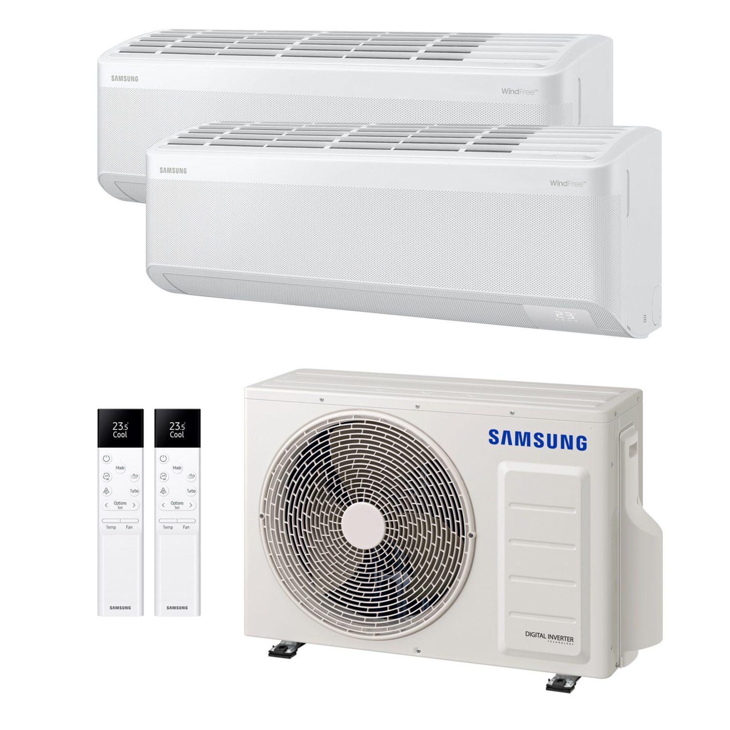 SAMSUNG Inverter-Split-Klimagerät WindFree Dual