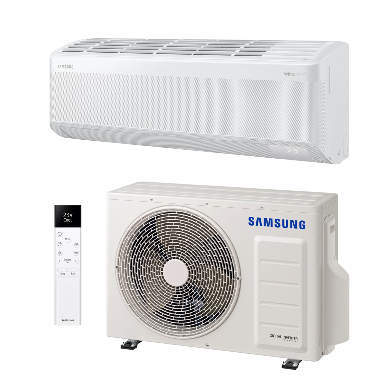 SAMSUNG Inverter-Split-Klimagerät WindFree Single