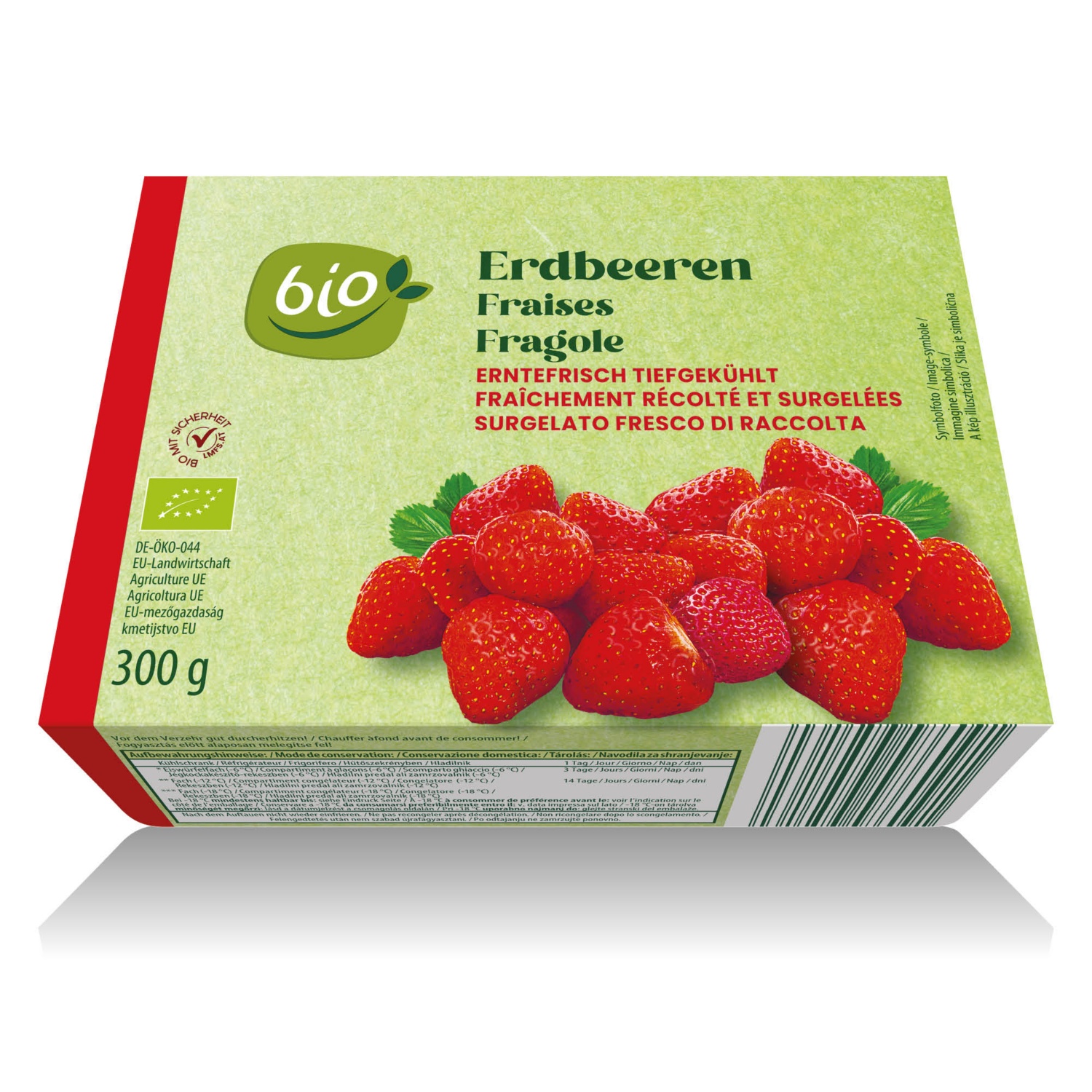 BIO Bio gyümölcs, eper, 300 g