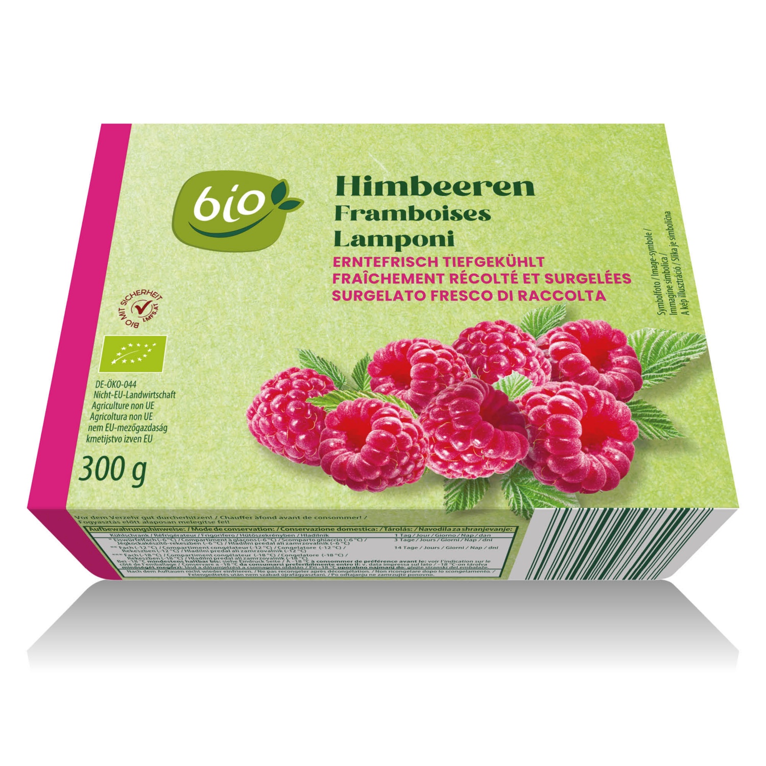 BIO Bio gyümölcs, málna, 300 g