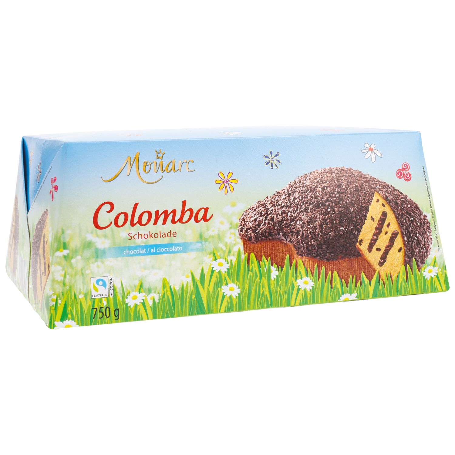 MONARC Colomba, Schokolade