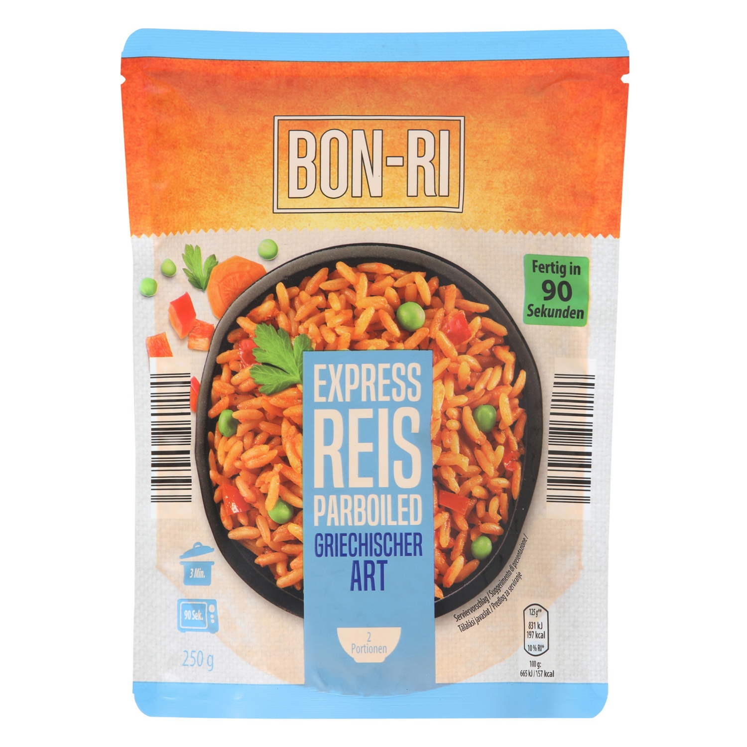 BON-RI Express Rice flavoured, alla greca