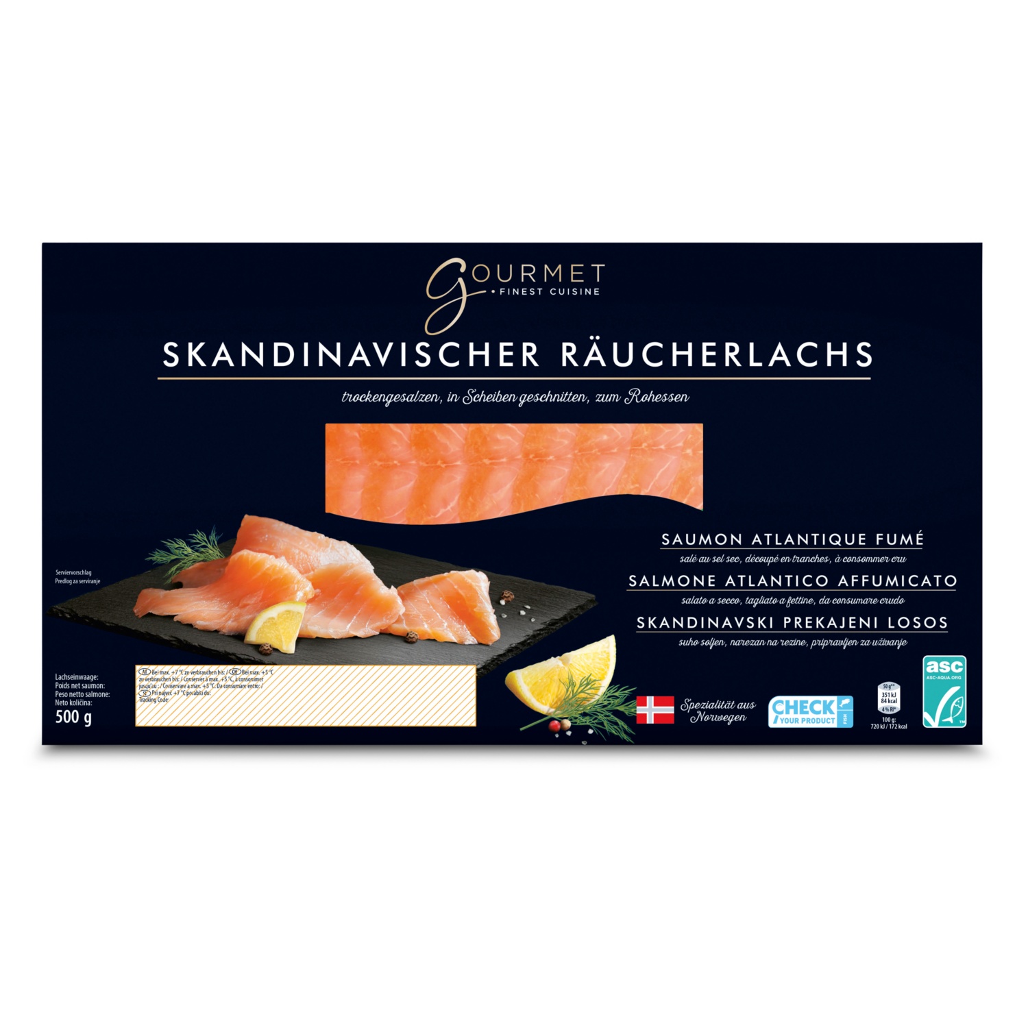 GOURMET FINEST CUISINE Räucherlachs