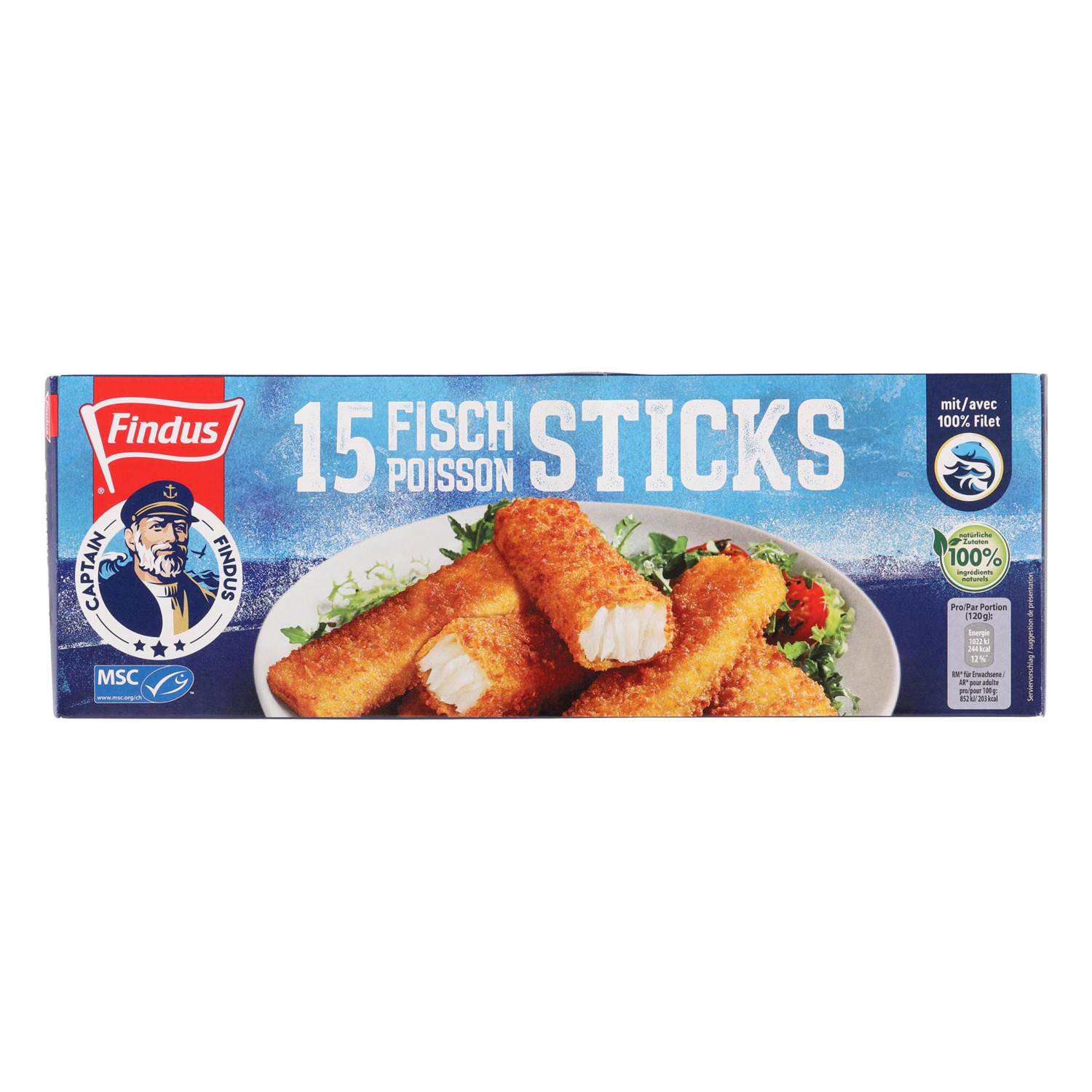 FINDUS MSC Bastoncini di pesce