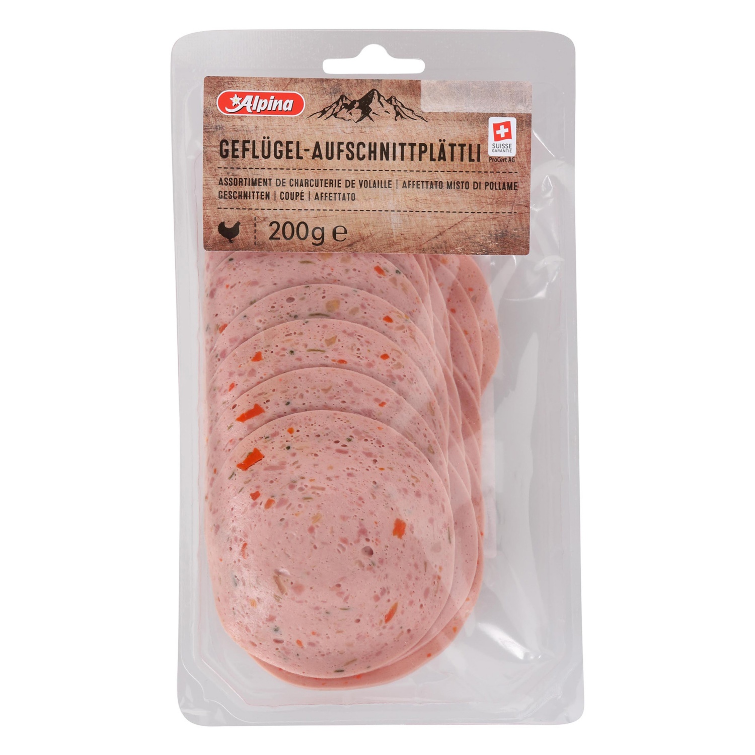 ALPINA Charcuterie de volaille, assiette froide