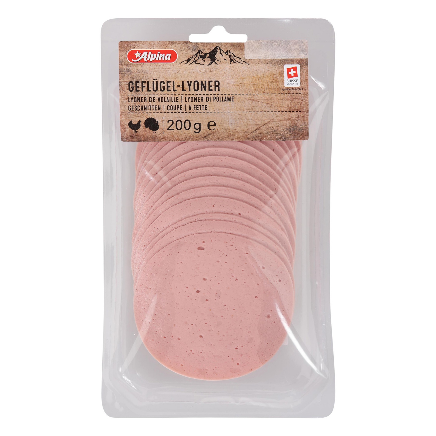 ALPINA Charcuterie de volaille, saucisse de Lyon