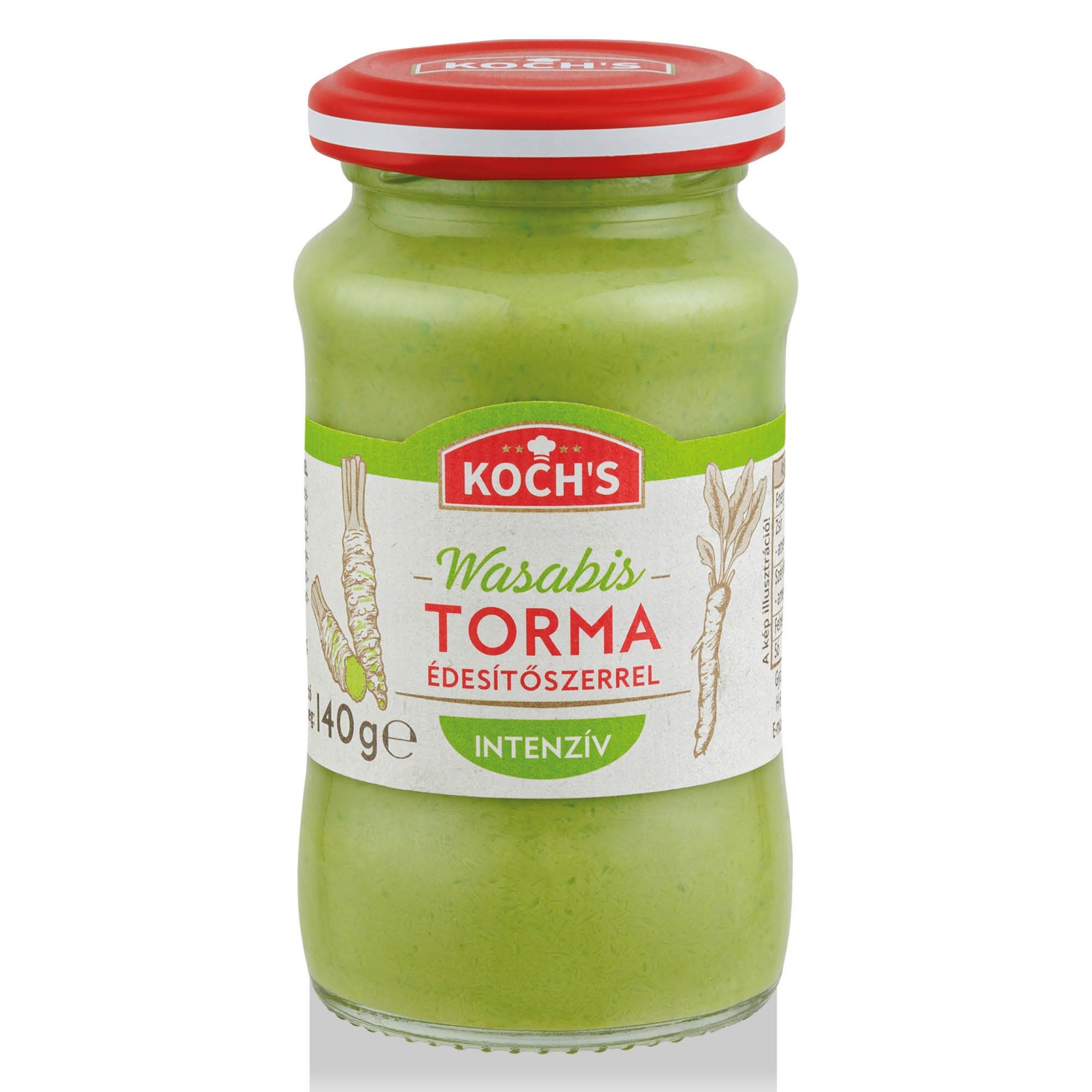 KOCH 'S Wasabis torma, 140 g