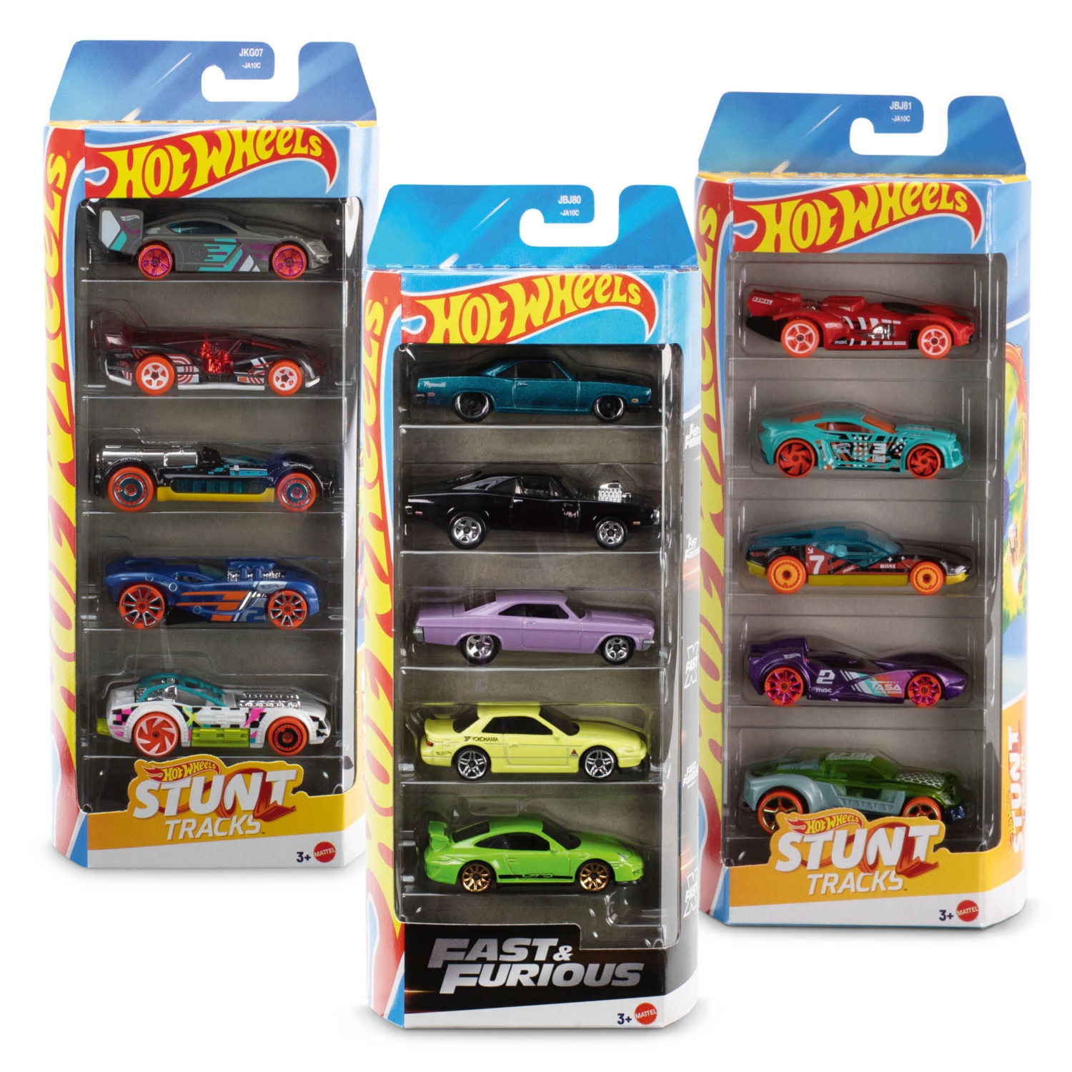 MATTEL Járműkészlet, 5 részes