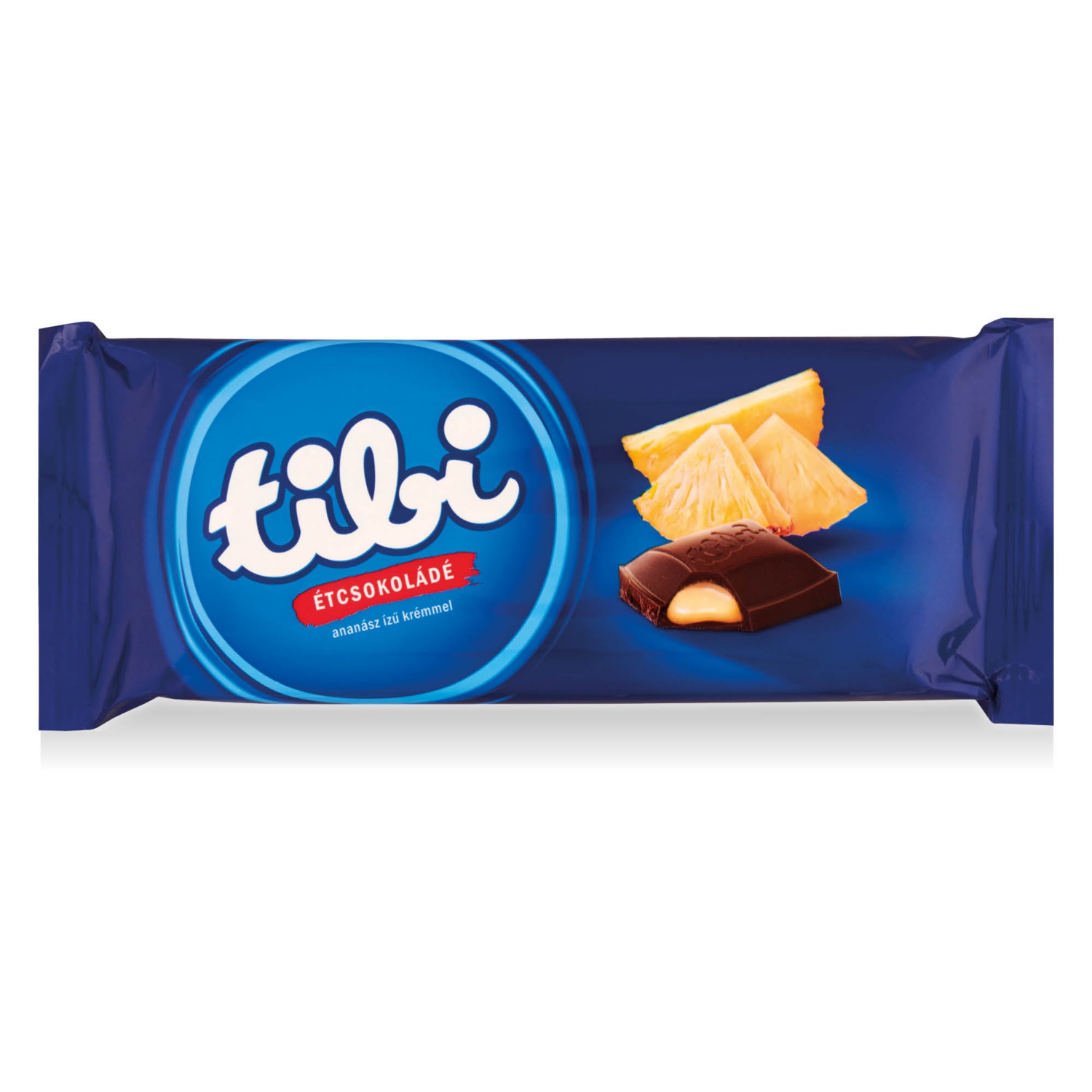 TIBI Táblás étcsokoládé, banános, 90 g