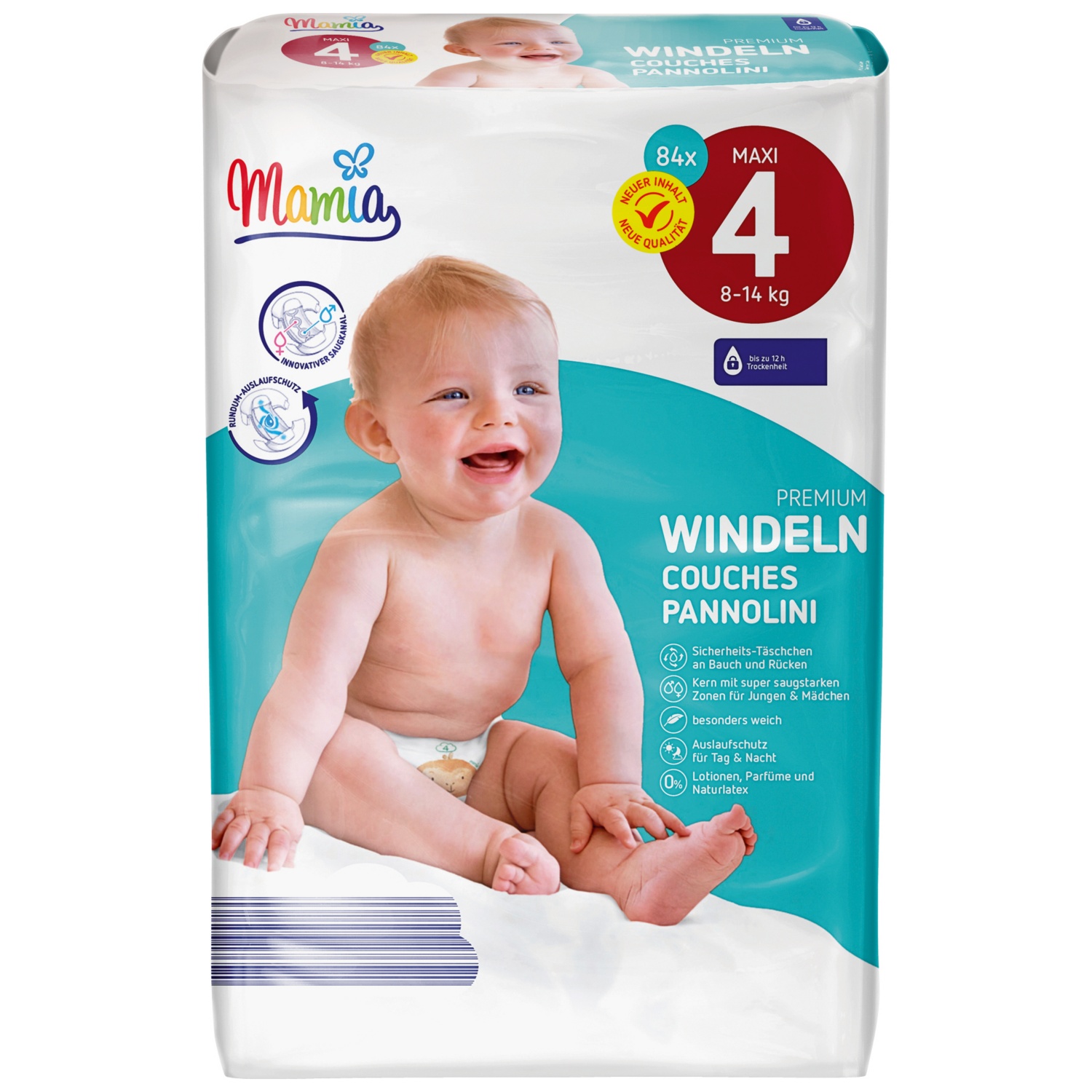 MAMIA Pannolini taglia 4 jumbo