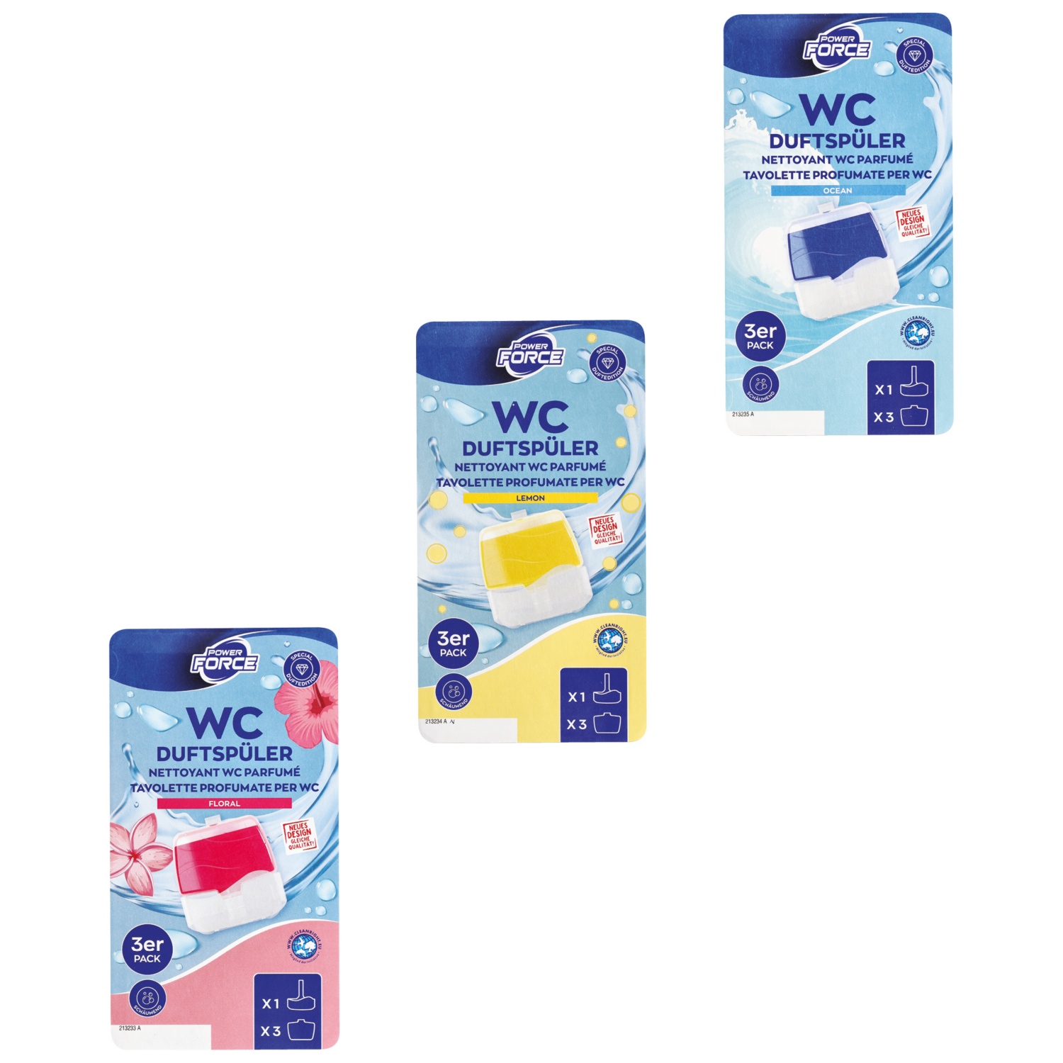 POWER FORCE Deodorante per WC