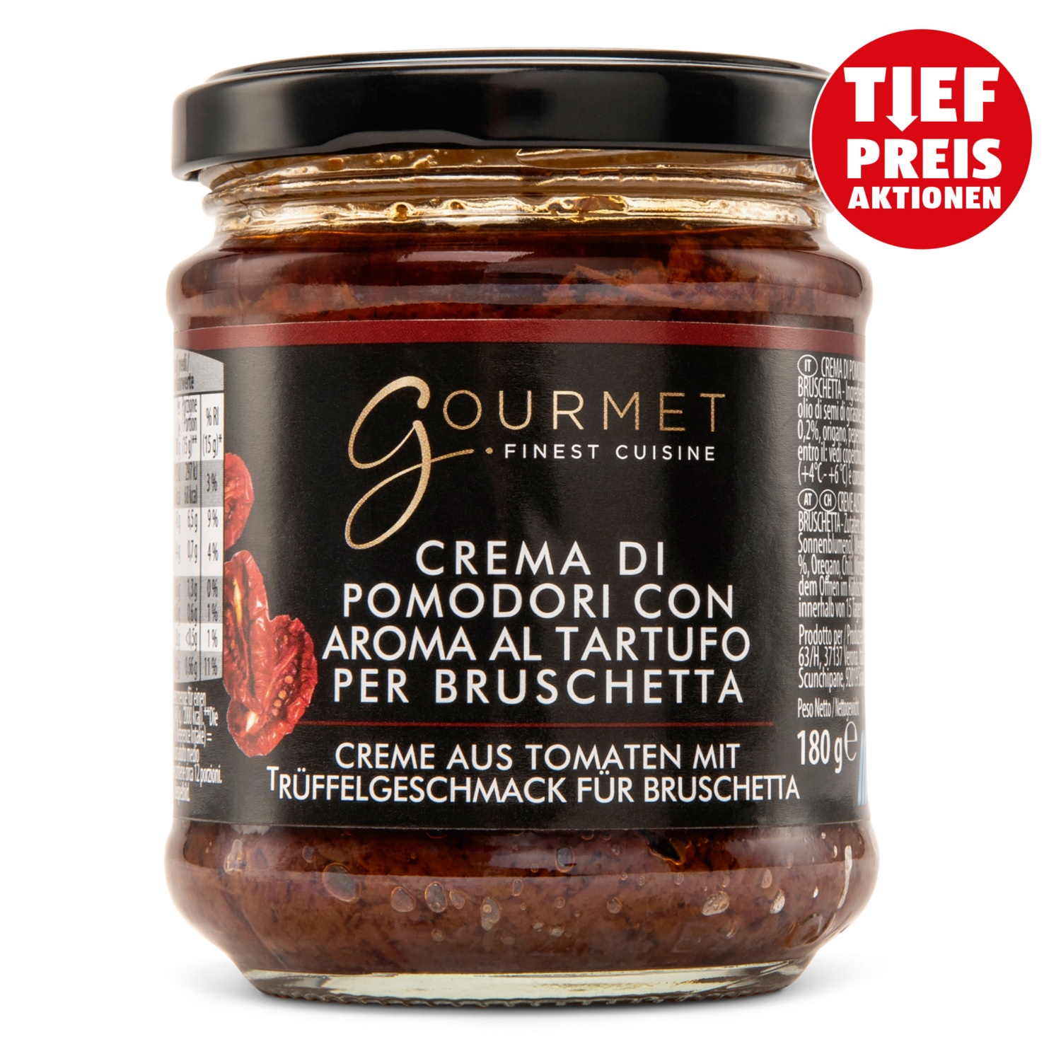 GOURMET FINEST CUISINE Bruschetta, Tomate-Trüffel