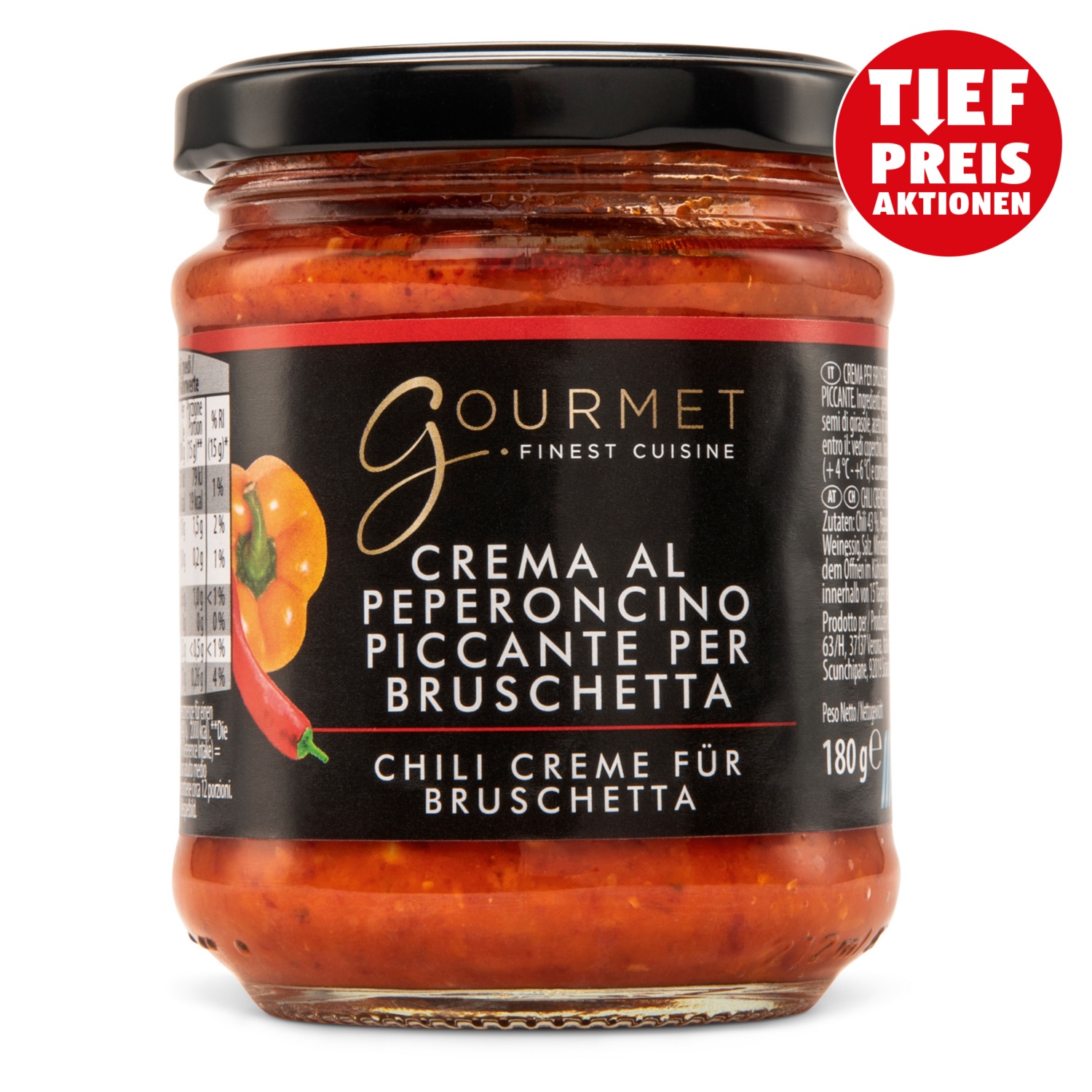 GOURMET FINEST CUISINE Bruschetta, Chili-Paprika