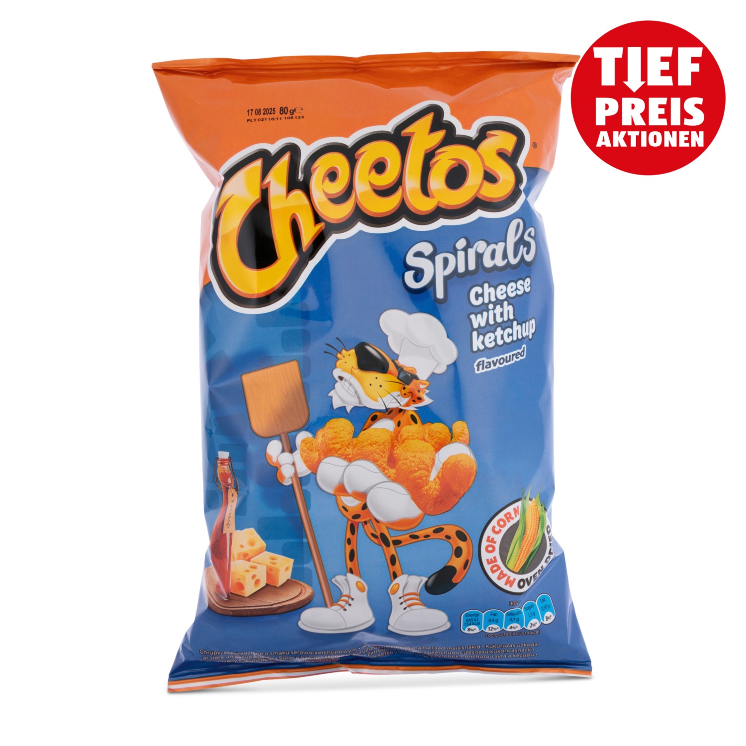 CHEETOS Cheetos, Spirals Cheese