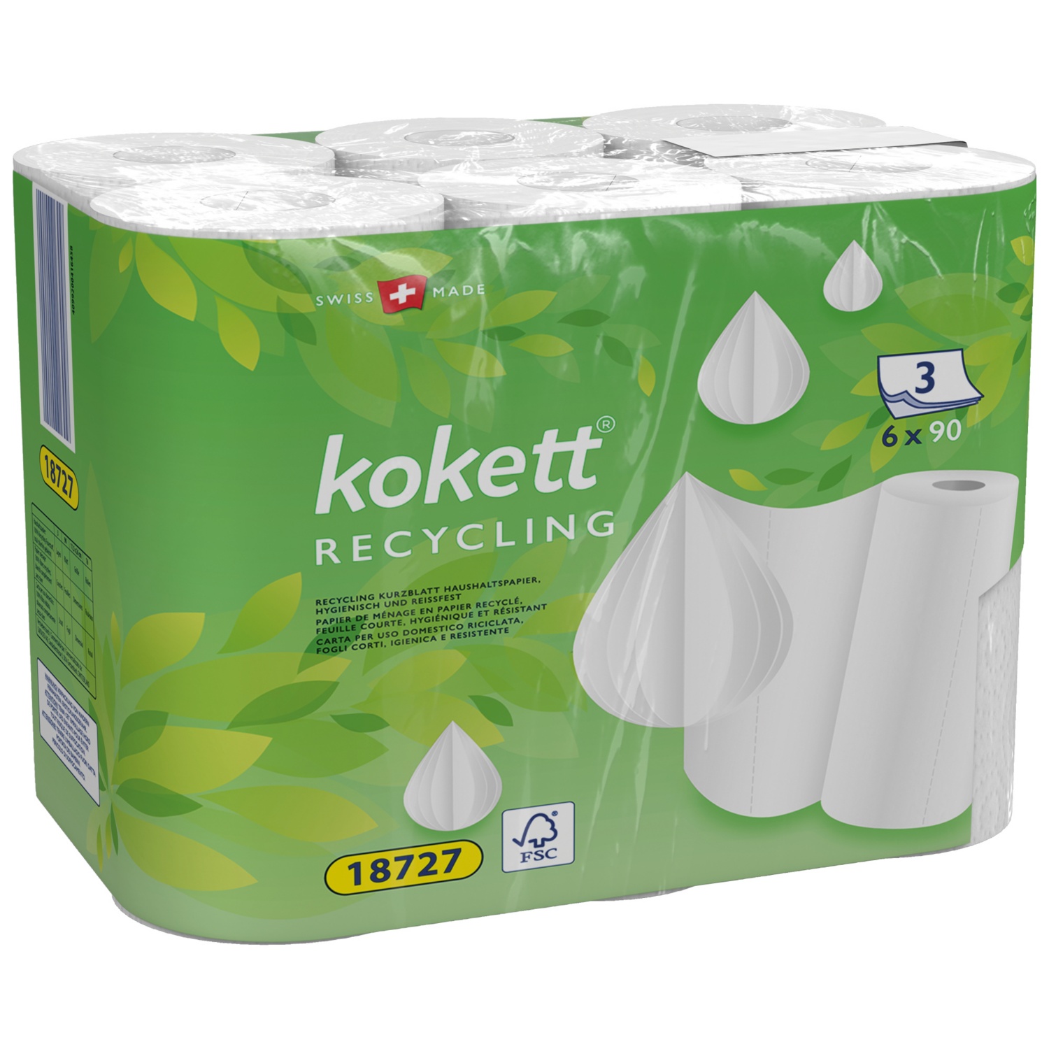 KOKETT Carta da cucina recycling