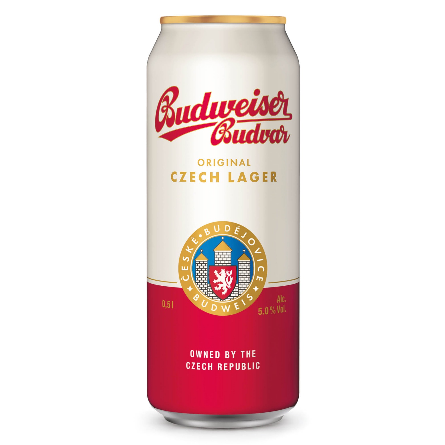 BUDWEISER Világos sör, 0,5 l