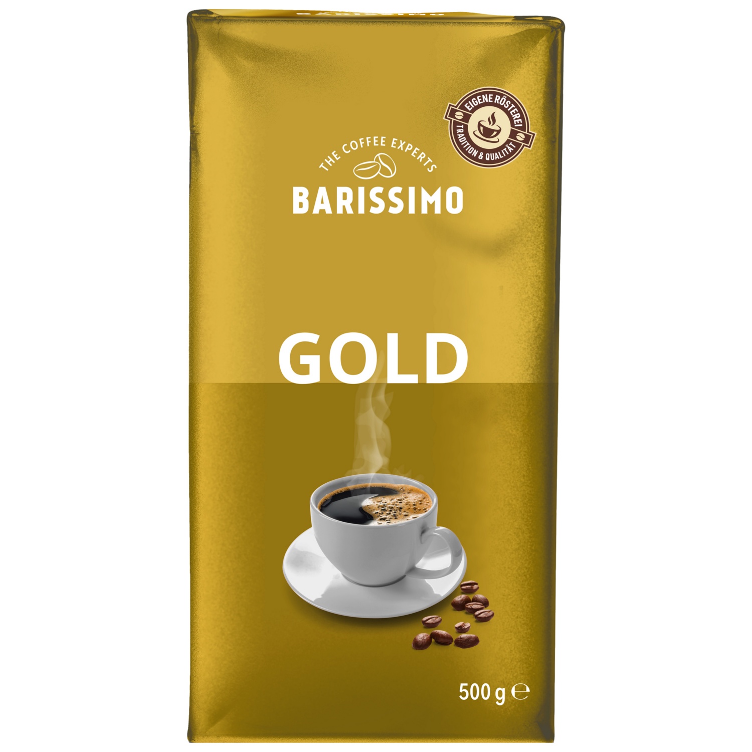 BARISSIMO Gemahlener Kaffee Gold