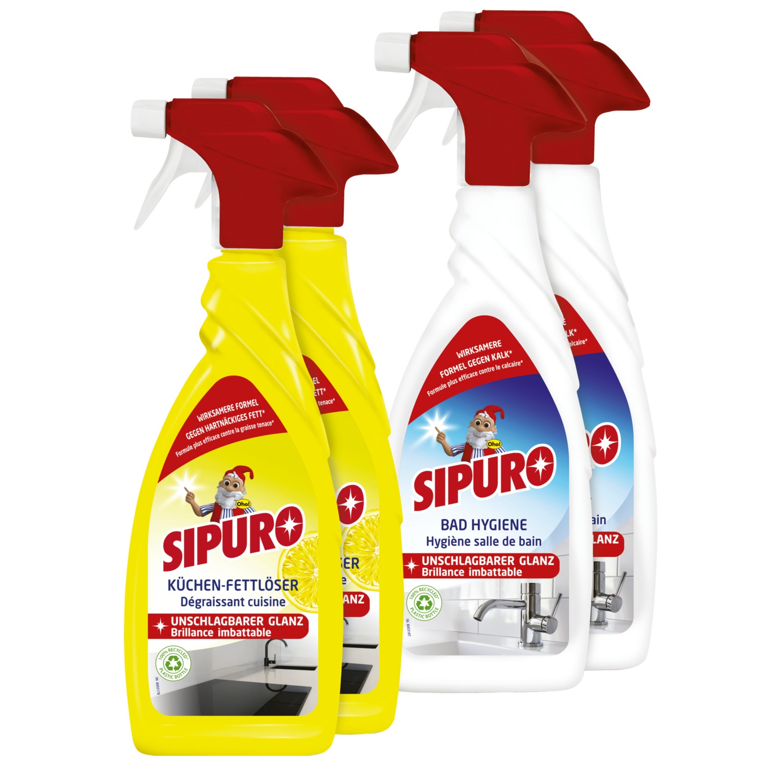 SIPURO Reiniger-Bad/Küche