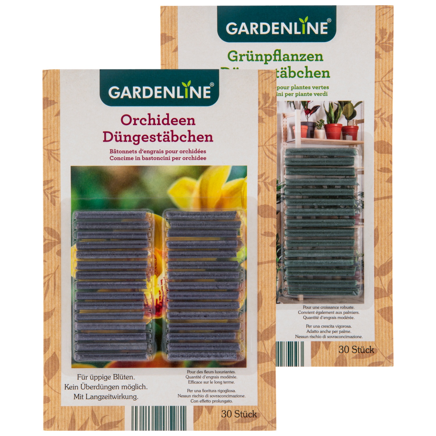 GARDENLINE Bâtonnets d’engrais