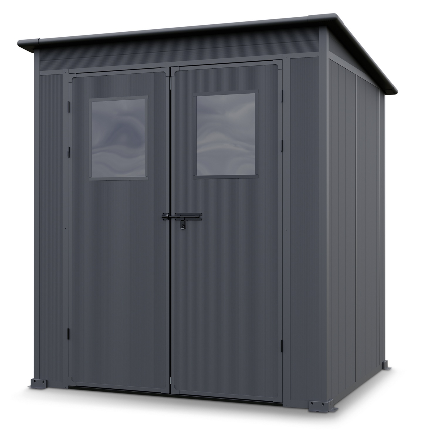 GFP Kunststoffgerätehaus mit Pultdach