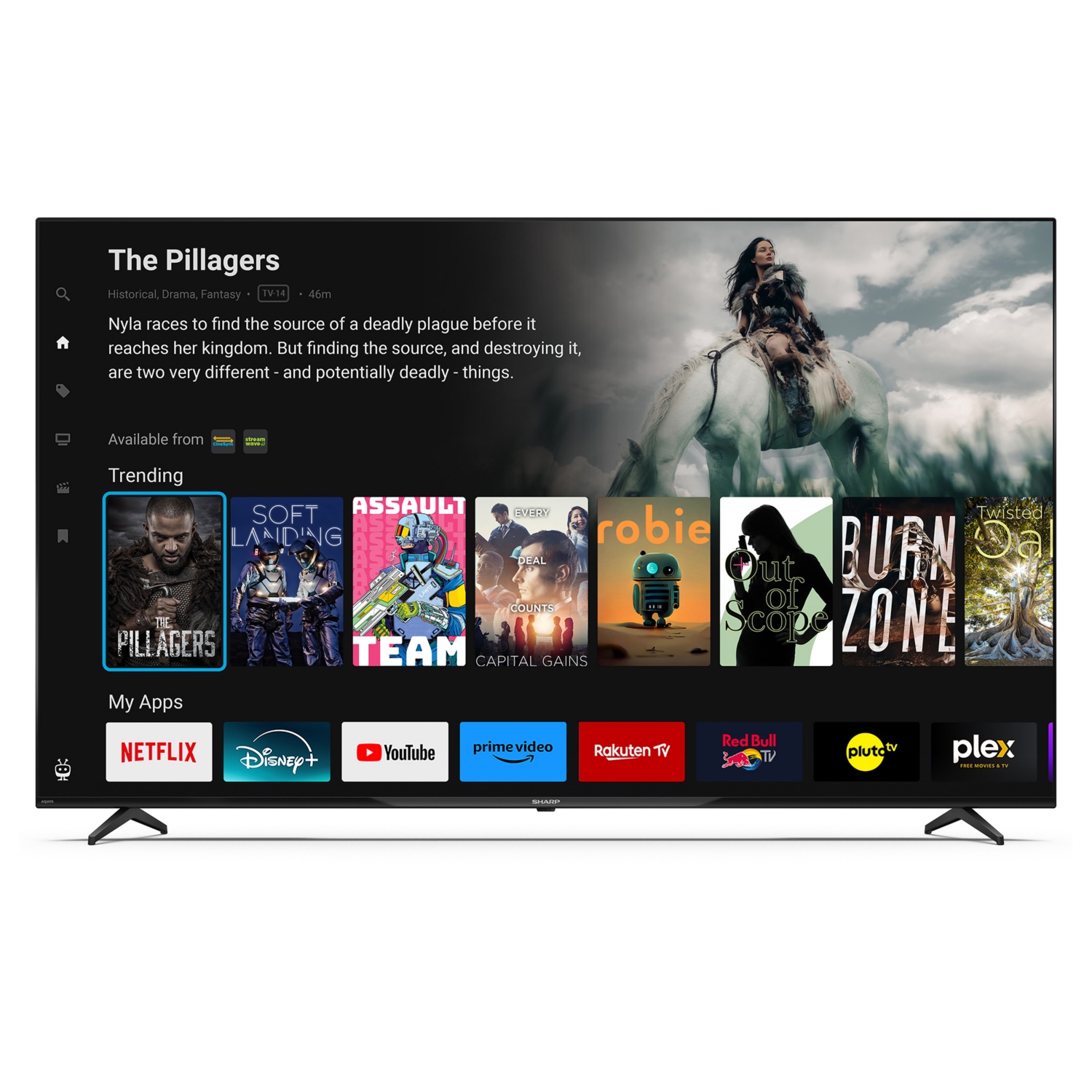 SHARP 70“(177cm) 4K Ultra HD Smart TV