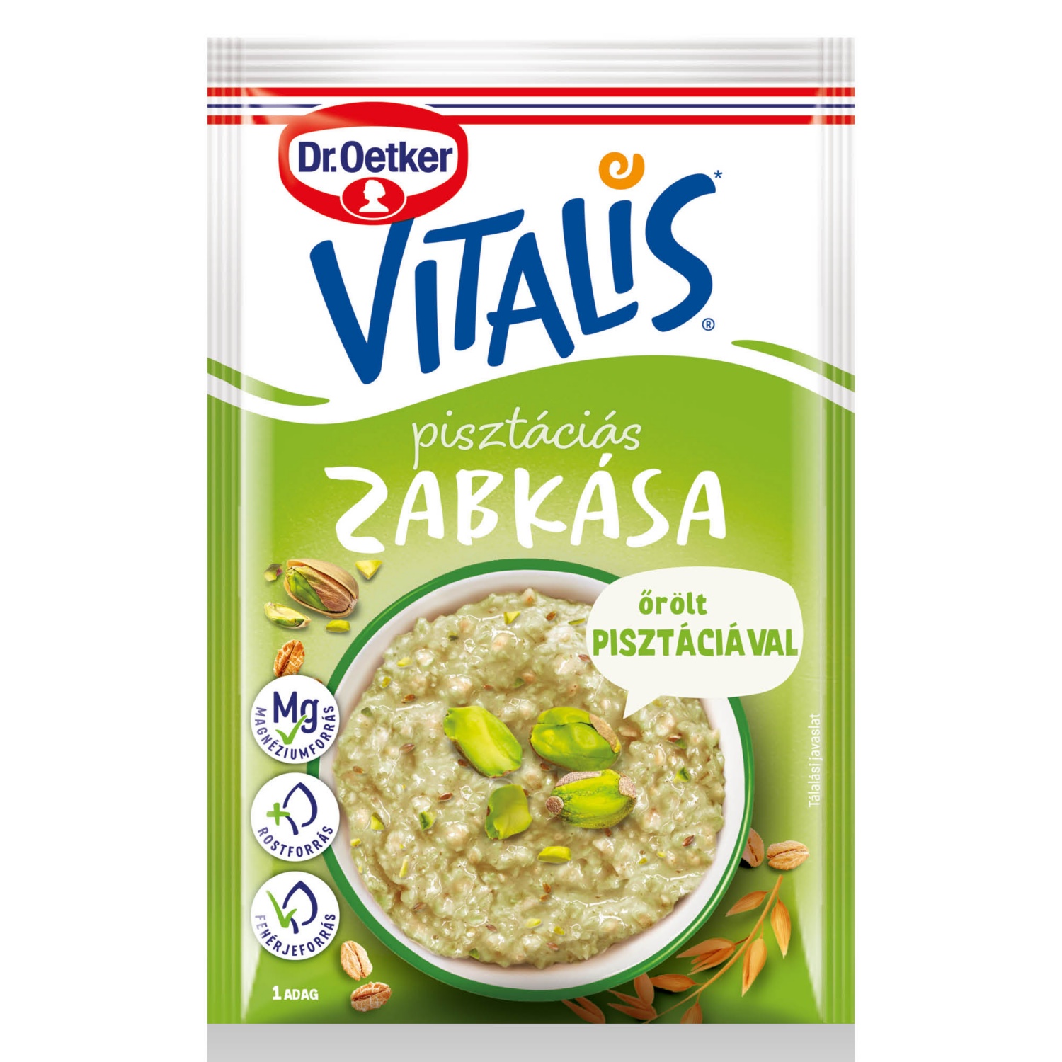 DR. OETKER Vitalis zabkása, pisztáciás, 51 g