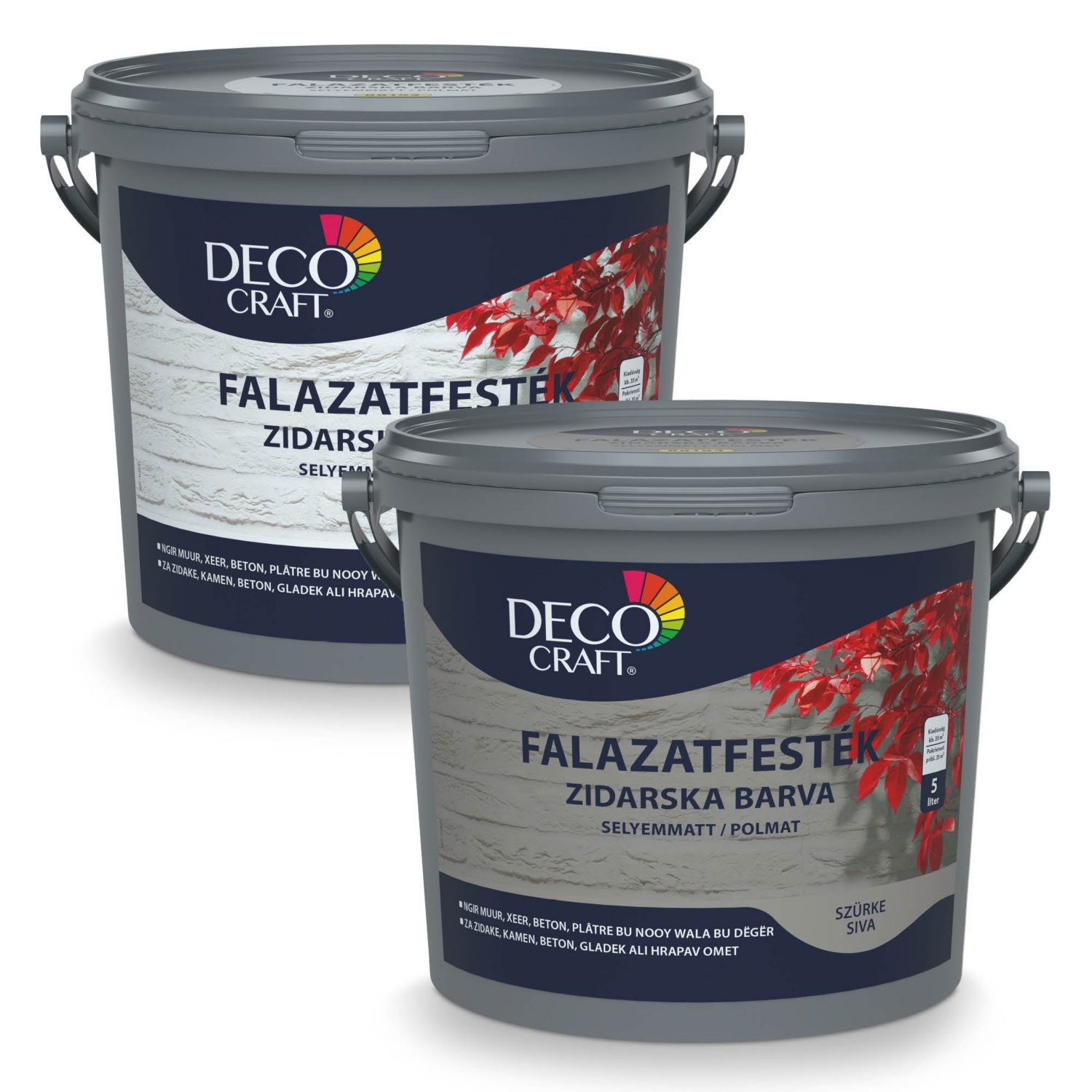 DECO CRAFT Falazatfesték, 5 l