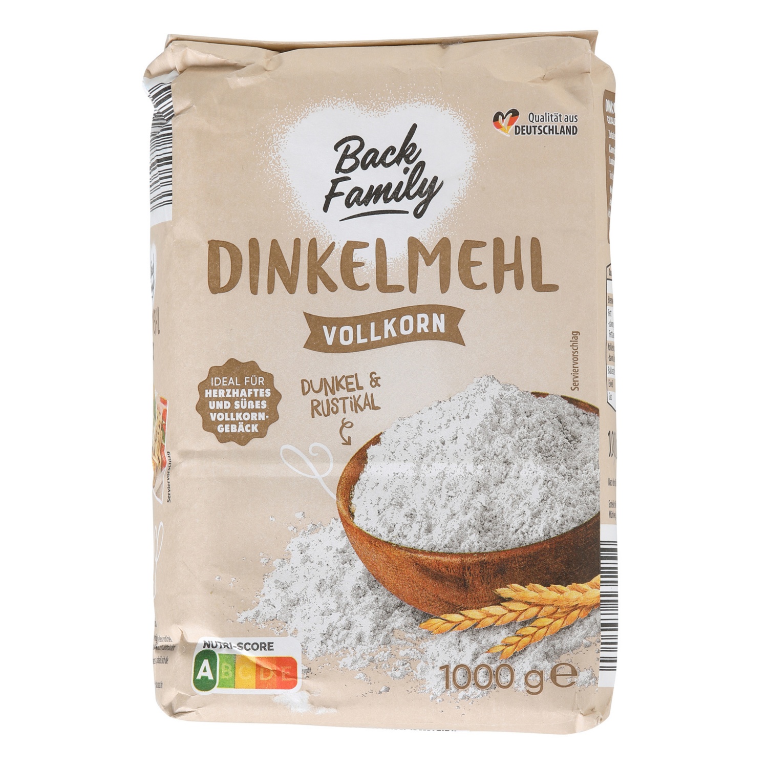 BACK FAMILY Farina di spelta, integrale