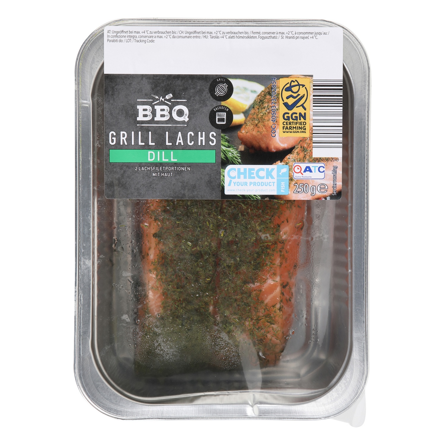 BBQ Salmone da grigliare, all’aneto