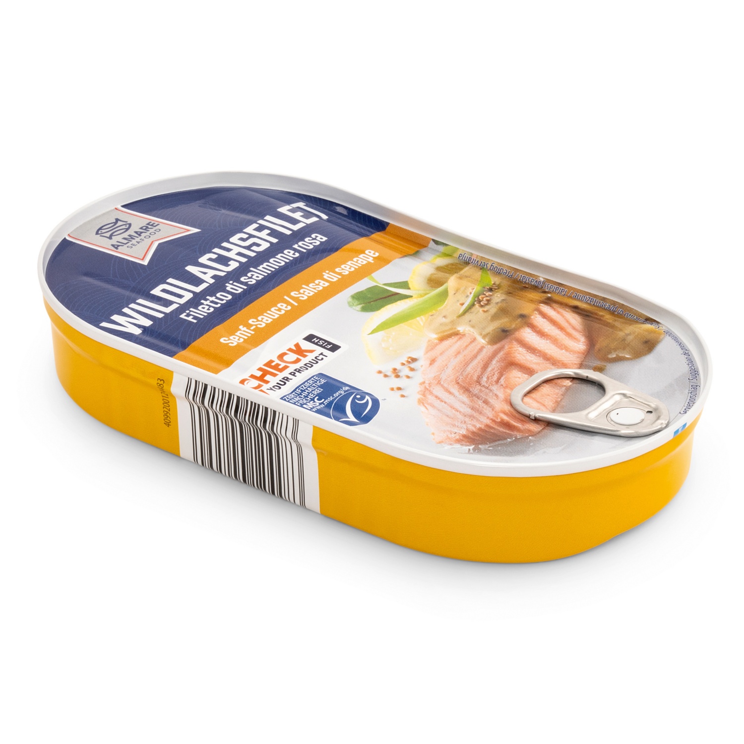 ALMARE SEAFOOD Filet de saumon sauvage, moutarde/dijonnaise