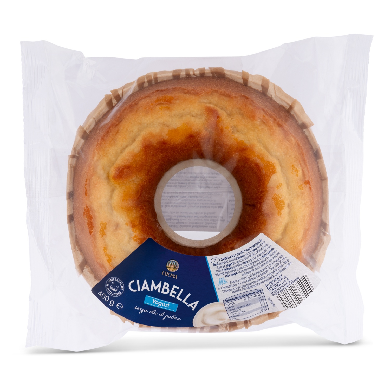 CUCINA NOBILE Ciambella, allo yogurt