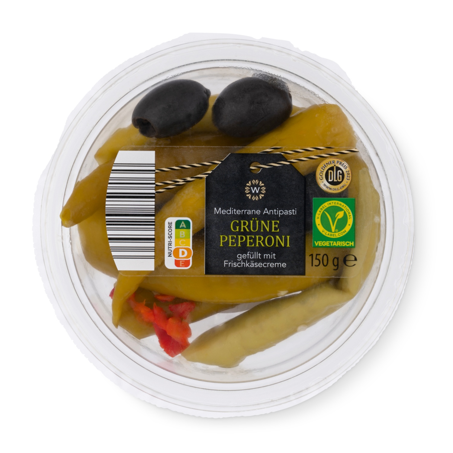 WONNEMEYER Mediterrane Antipasti, Grüne Peperoni