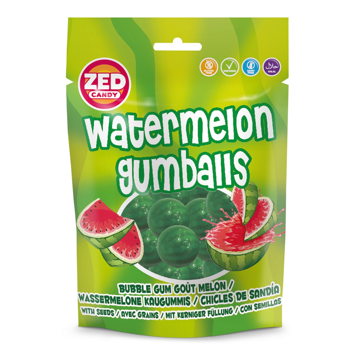 Retro Süßigkeiten, Watermelon Gumballs