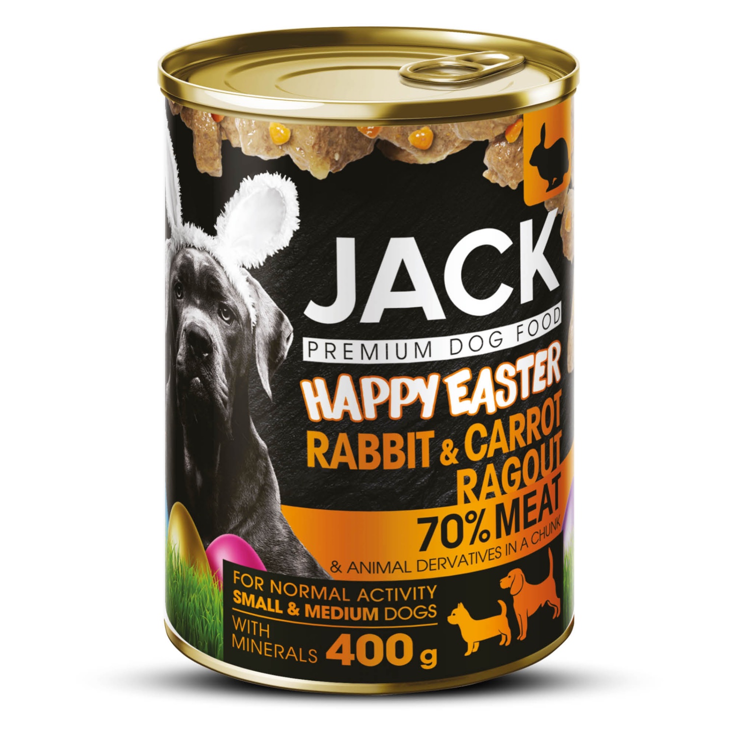 JACK Kutyaeledel, 400 g