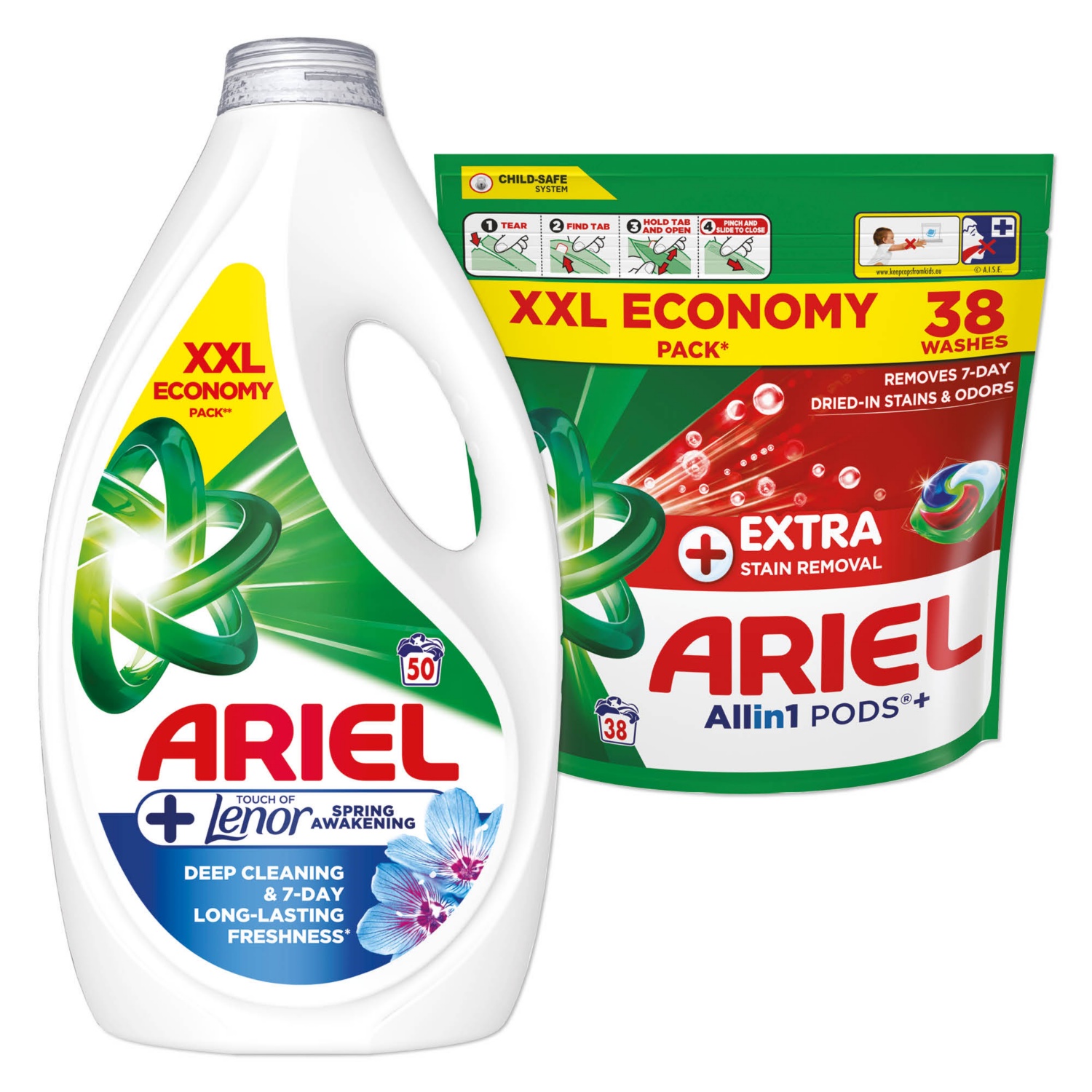 ARIEL Folyékony mosószer vagy mosókapszula